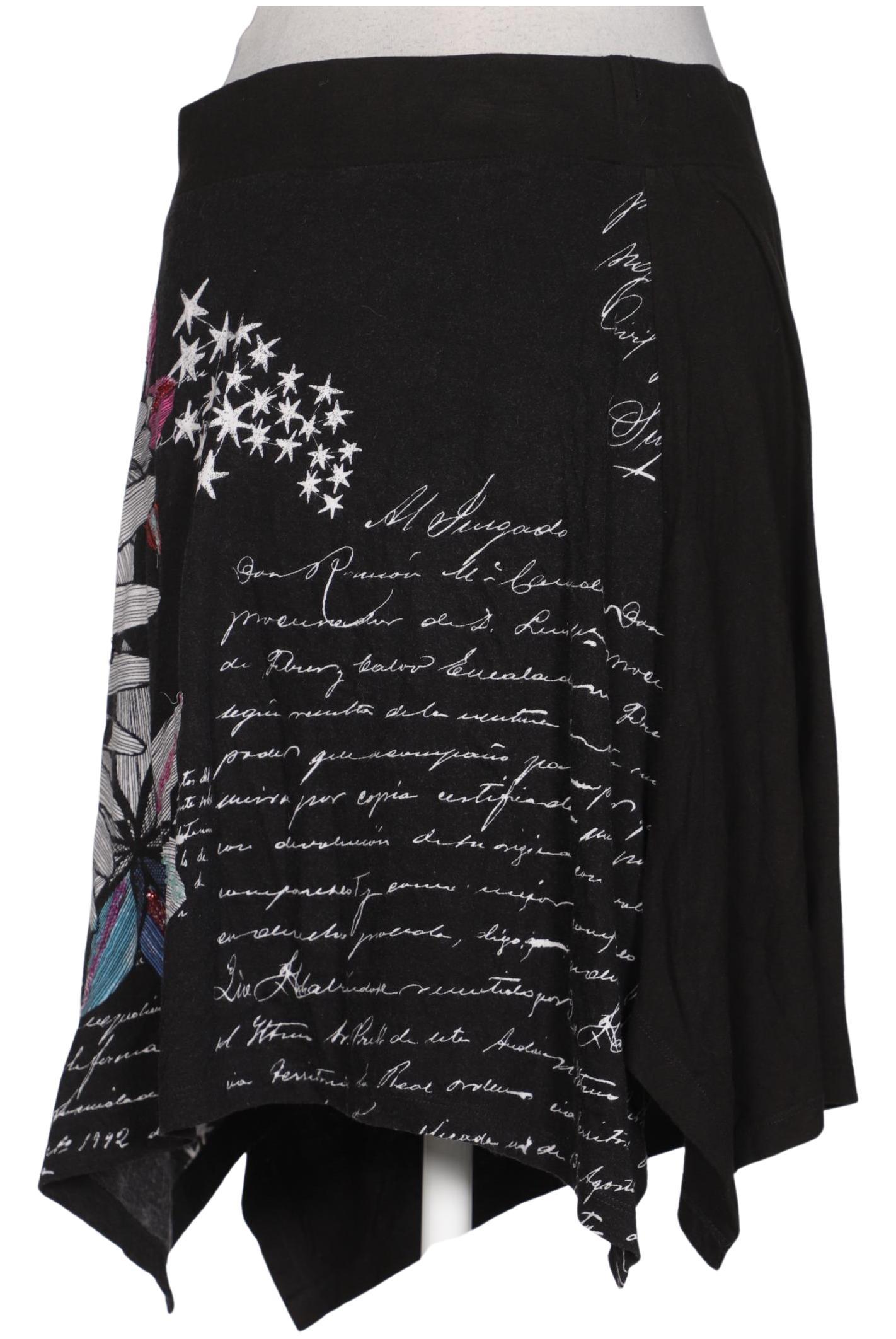 

Desigual Damen Rock, schwarz, Gr. 38