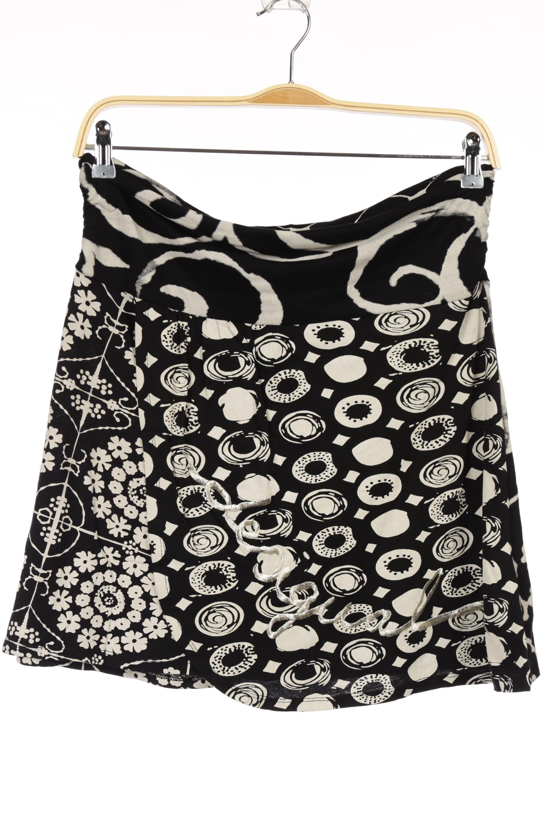 

Desigual Damen Rock, schwarz, Gr.
