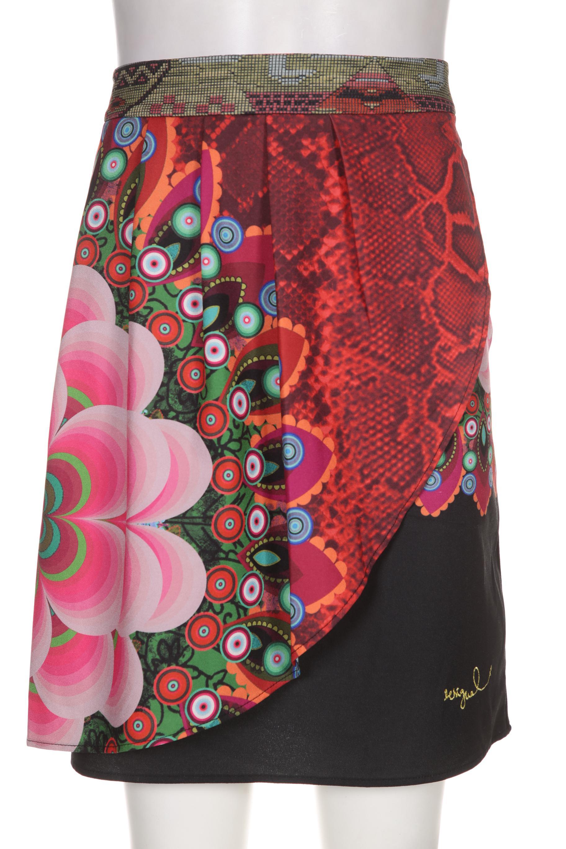 

Desigual Damen Rock, rot, Gr. 40