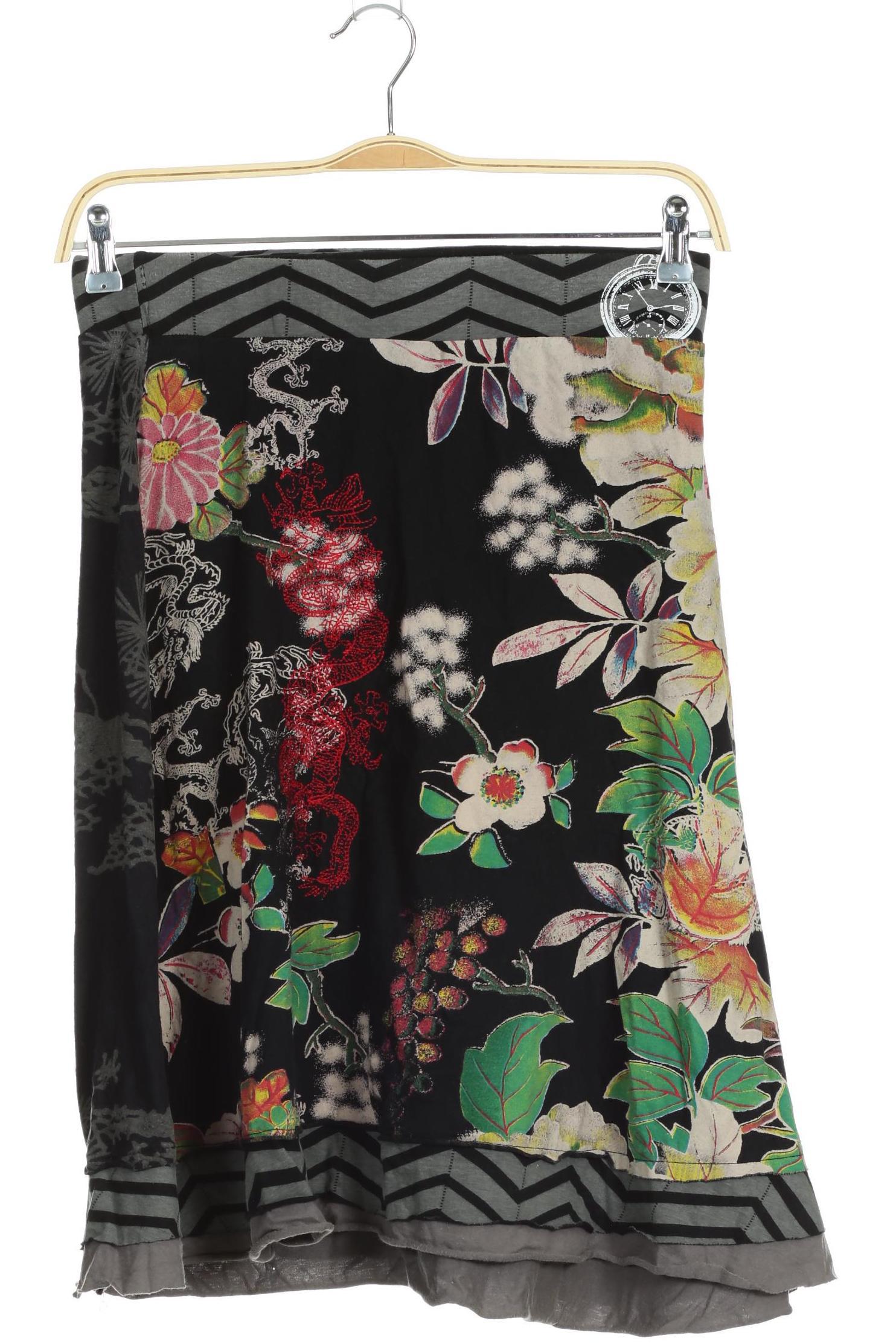 

Desigual Damen Rock, schwarz, Gr.