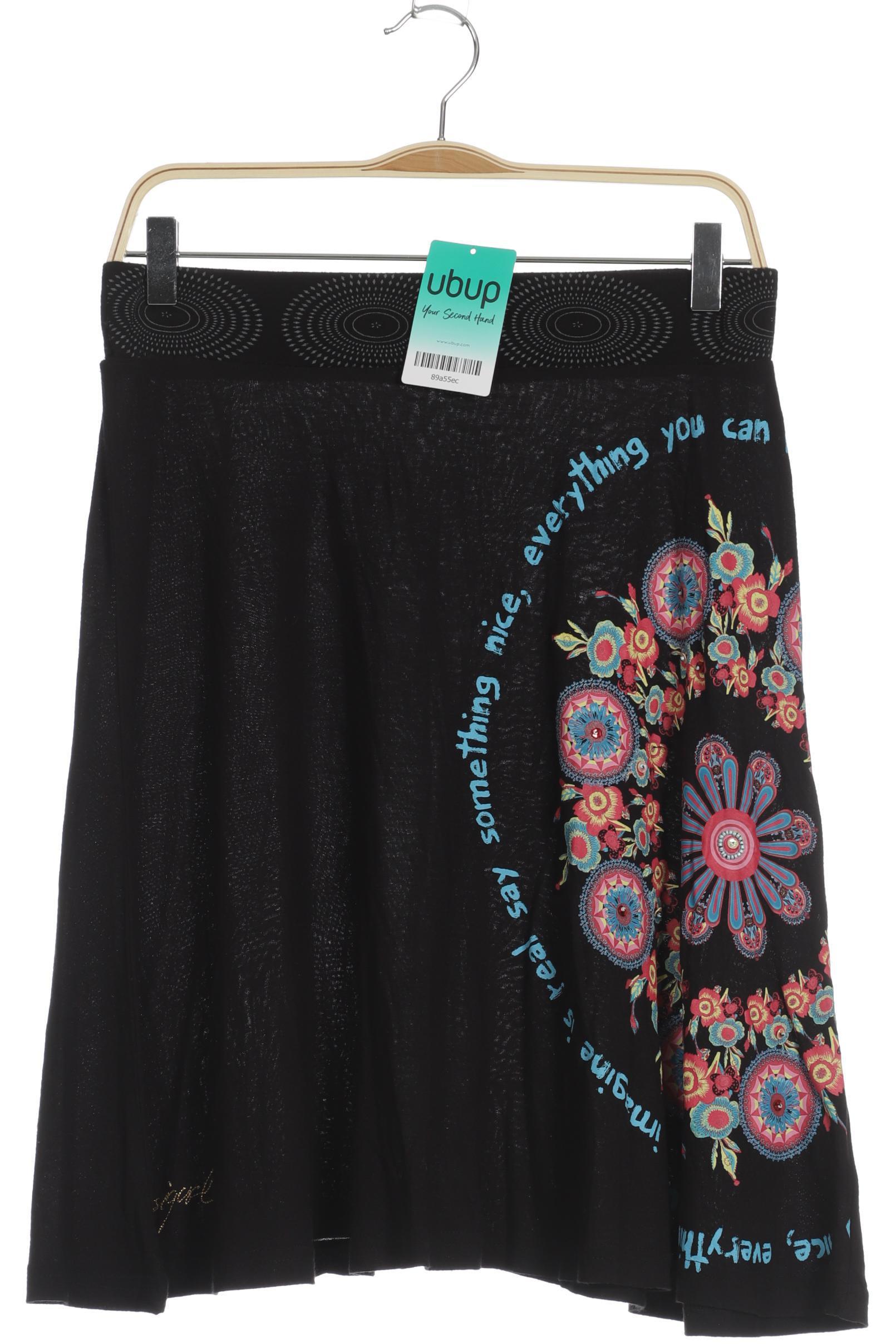 

Desigual Damen Rock, schwarz, Gr. 38