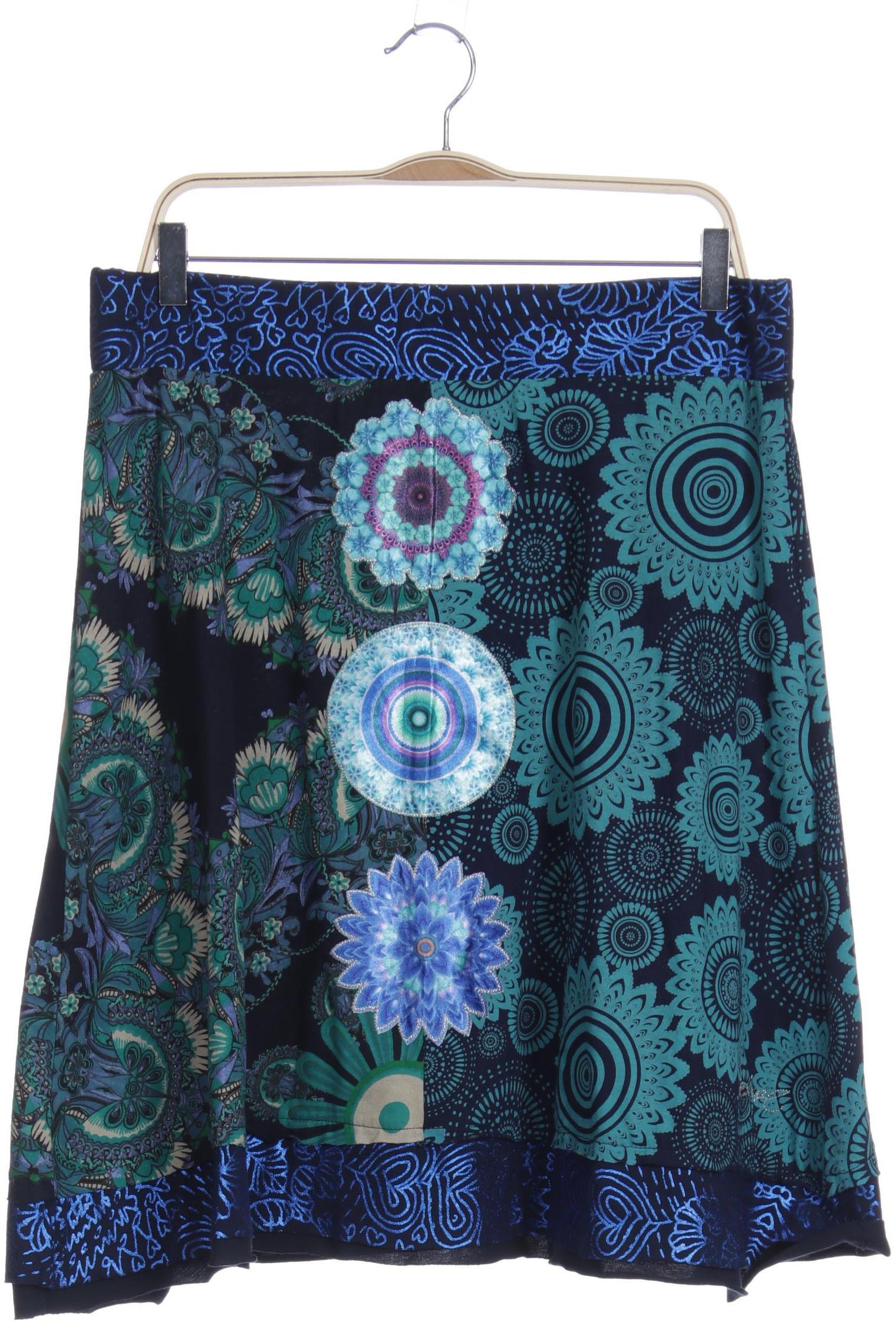 

Desigual Damen Rock, türkis, Gr.