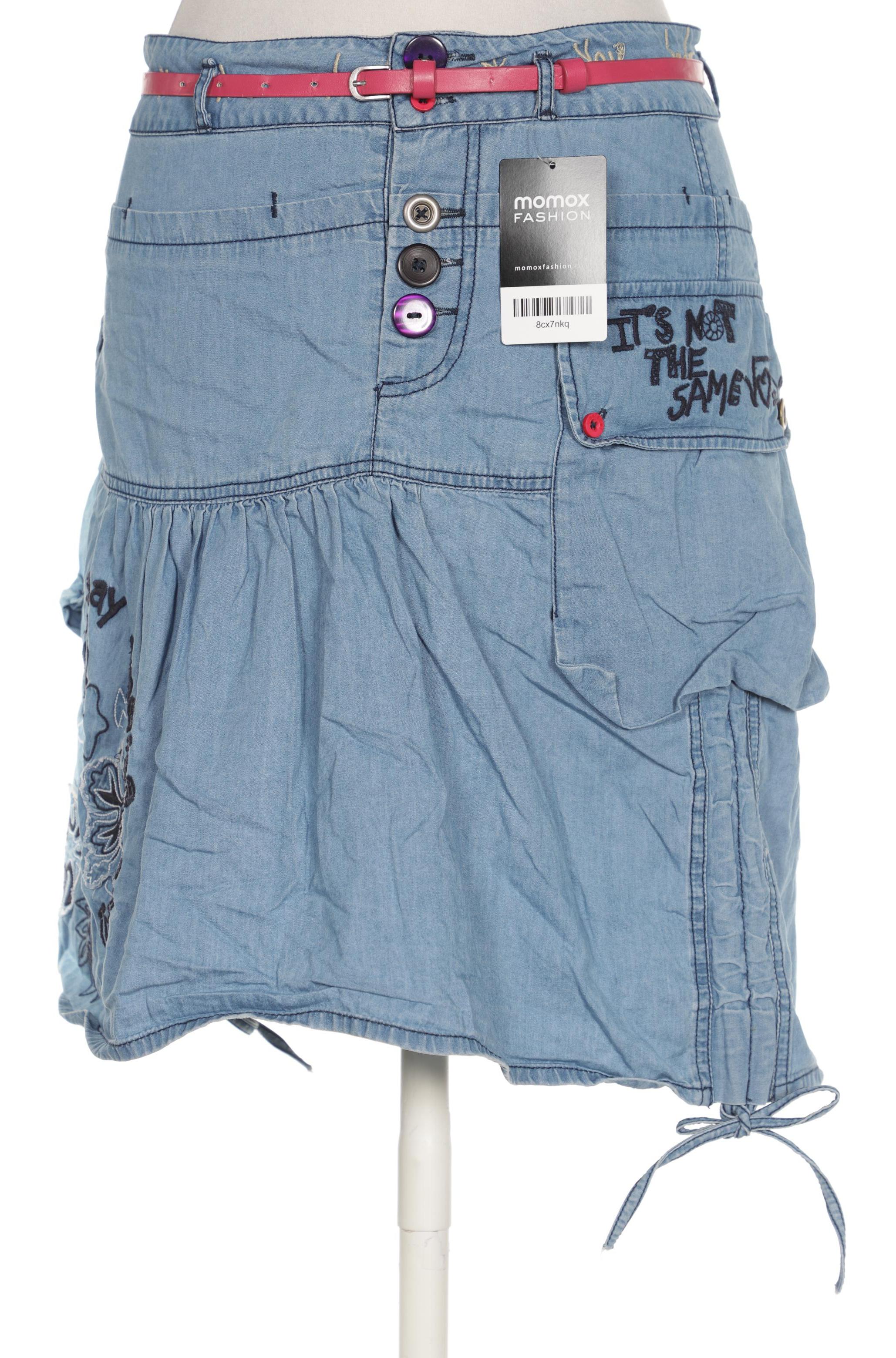 

Desigual Damen Rock, blau, Gr. 40