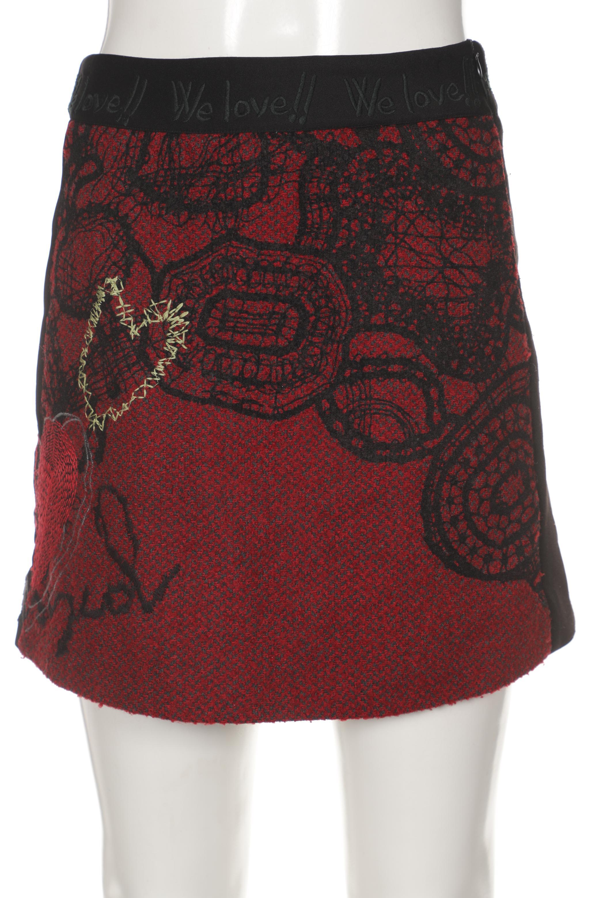 

Desigual Damen Rock, bordeaux, Gr. 38
