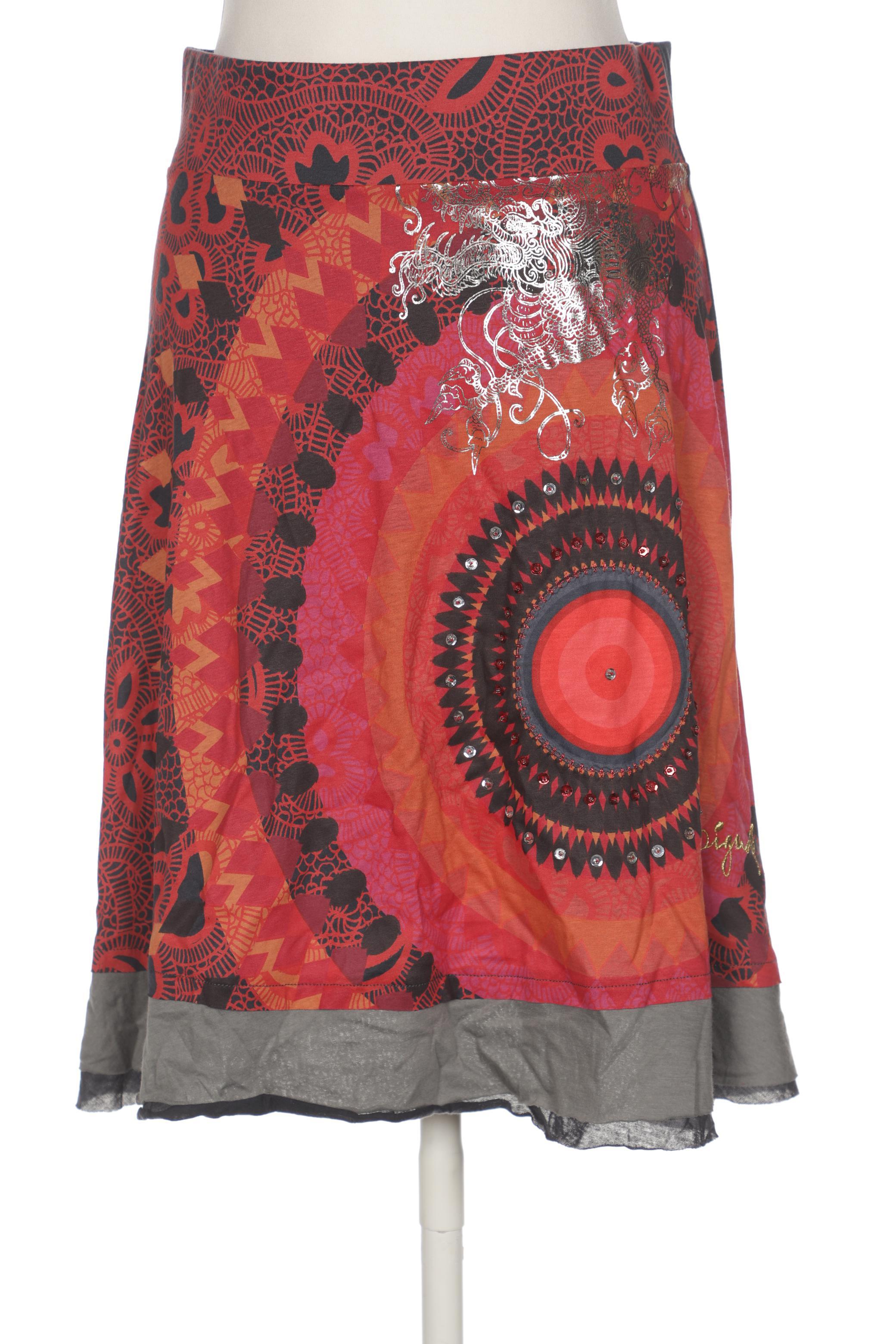 

Desigual Damen Rock, rot, Gr. 36