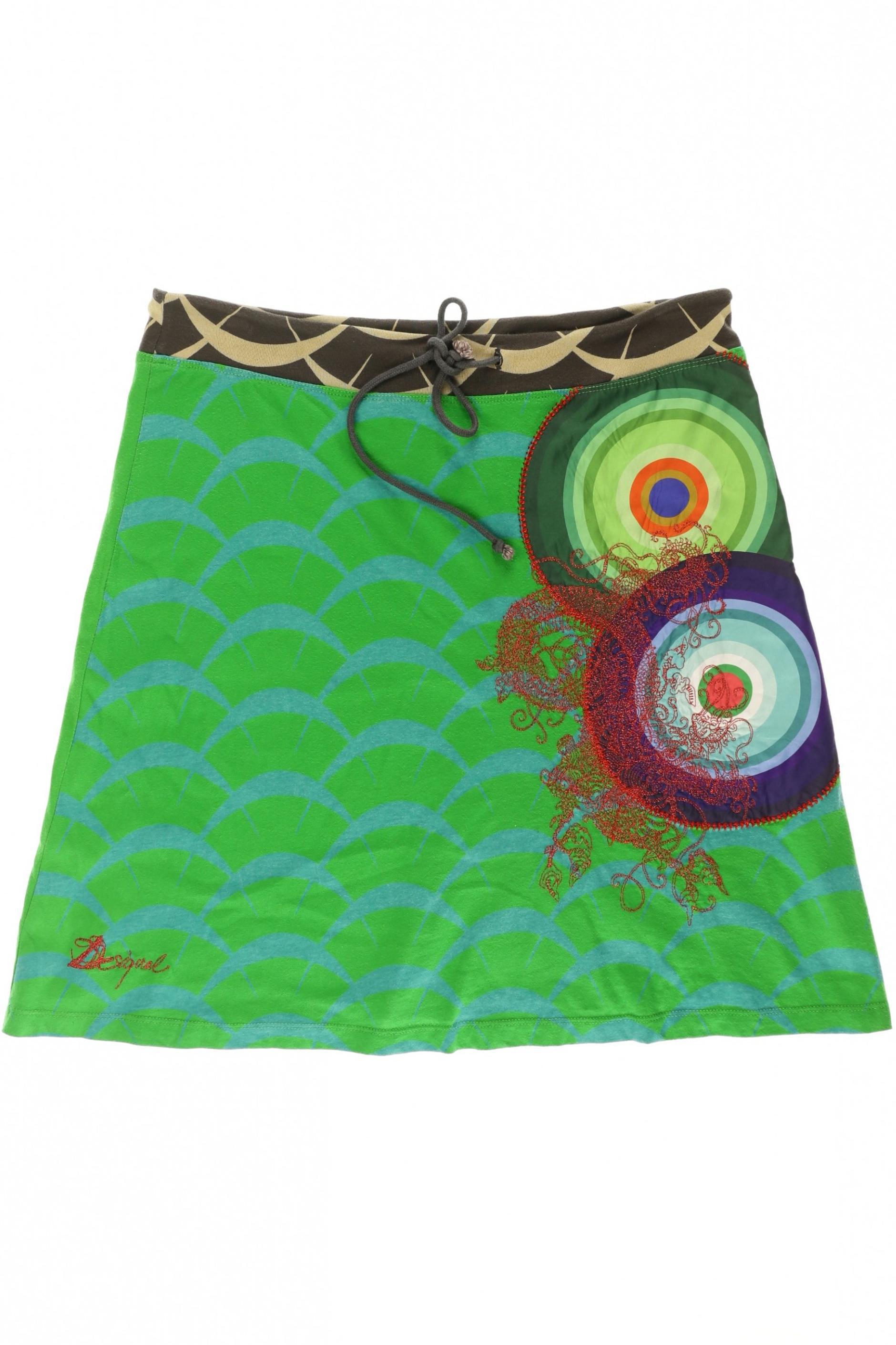 

Desigual Damen Rock, grün, Gr.