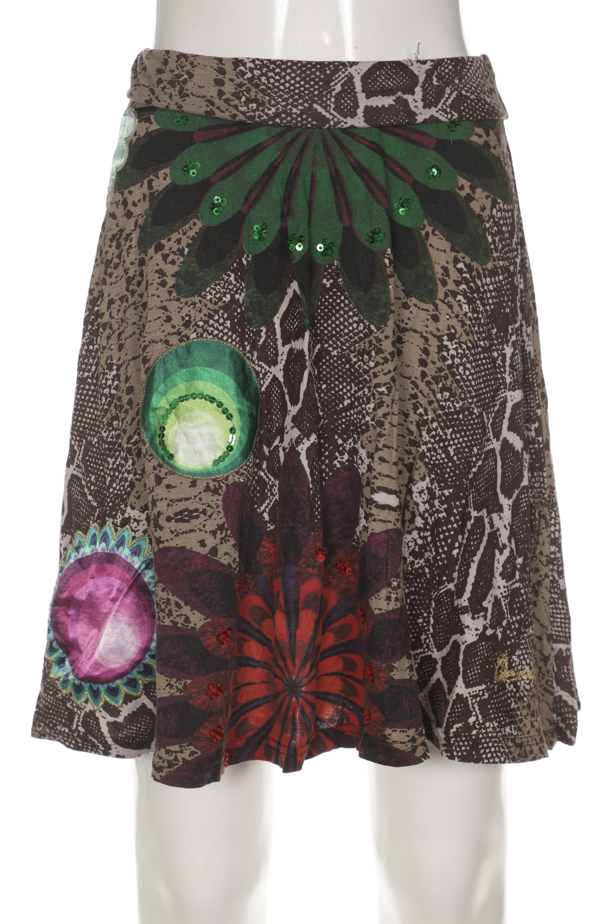 

Desigual Damen Rock, braun, Gr. 34