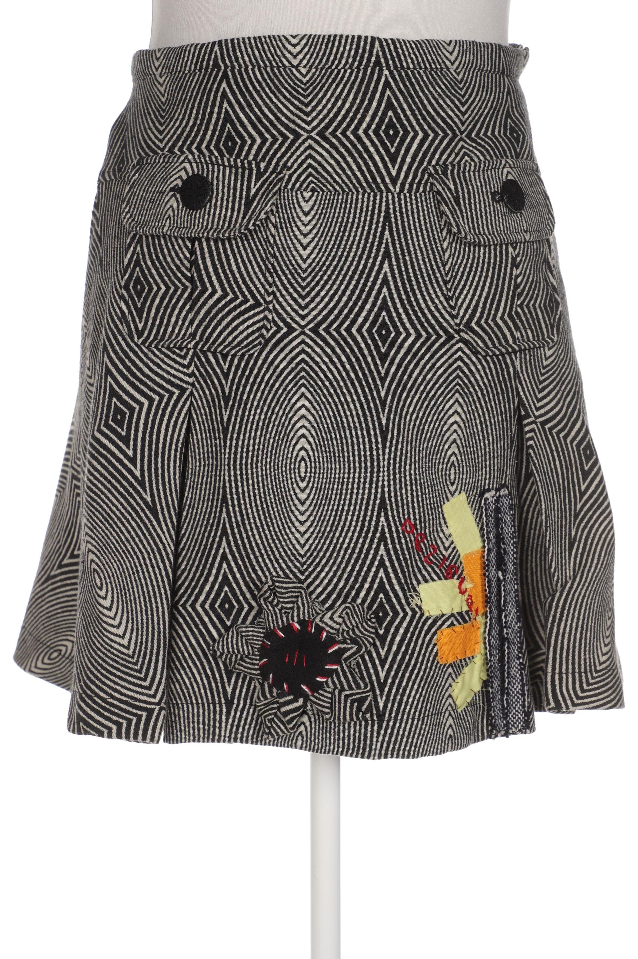 

Desigual Damen Rock, schwarz, Gr. 42