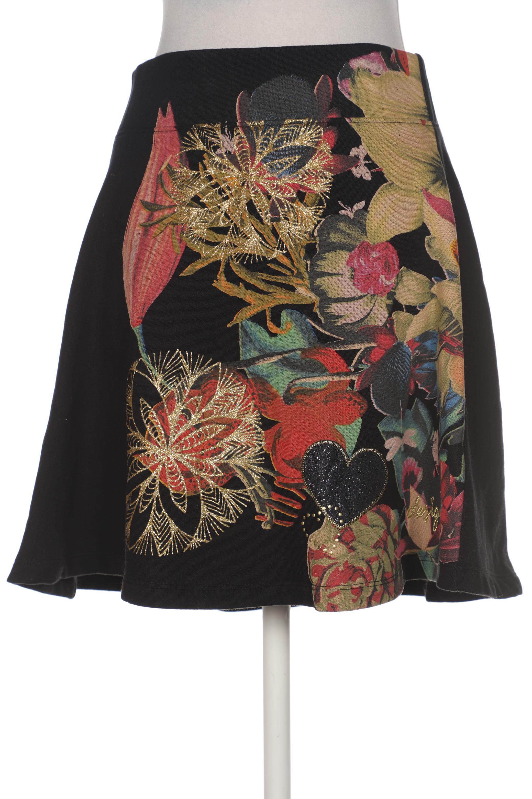 

Desigual Damen Rock, schwarz, Gr. 38