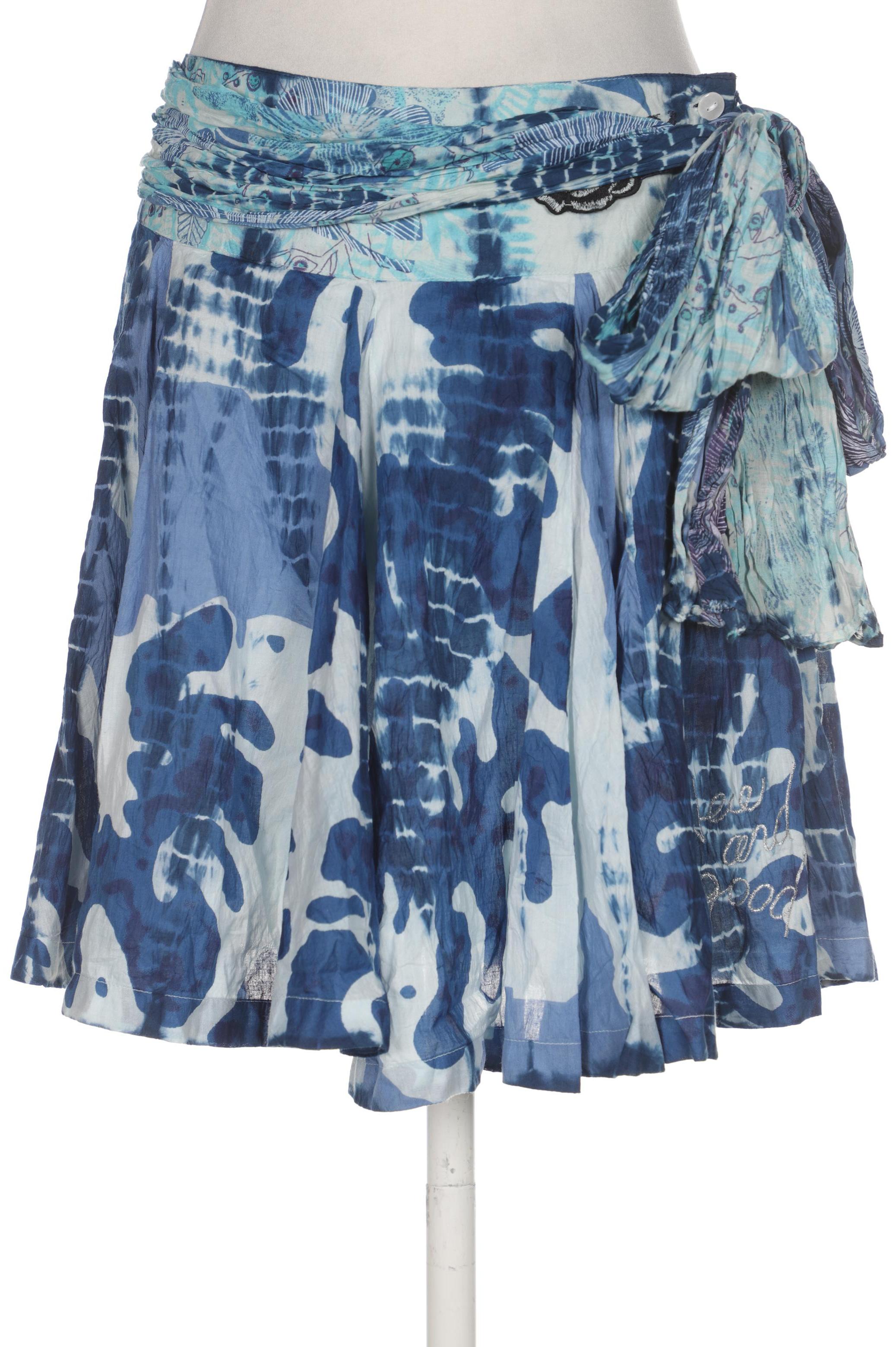 

Desigual Damen Rock, blau, Gr. 34