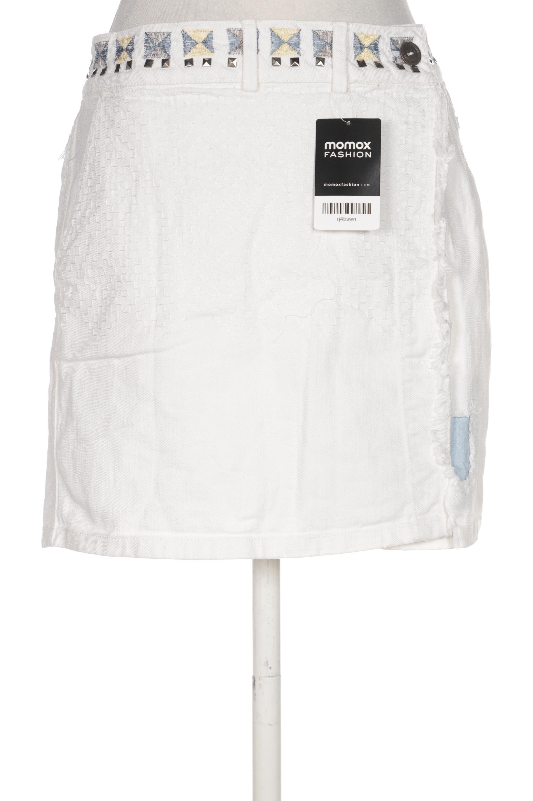 

Desigual Damen Rock, weiß, Gr. 30