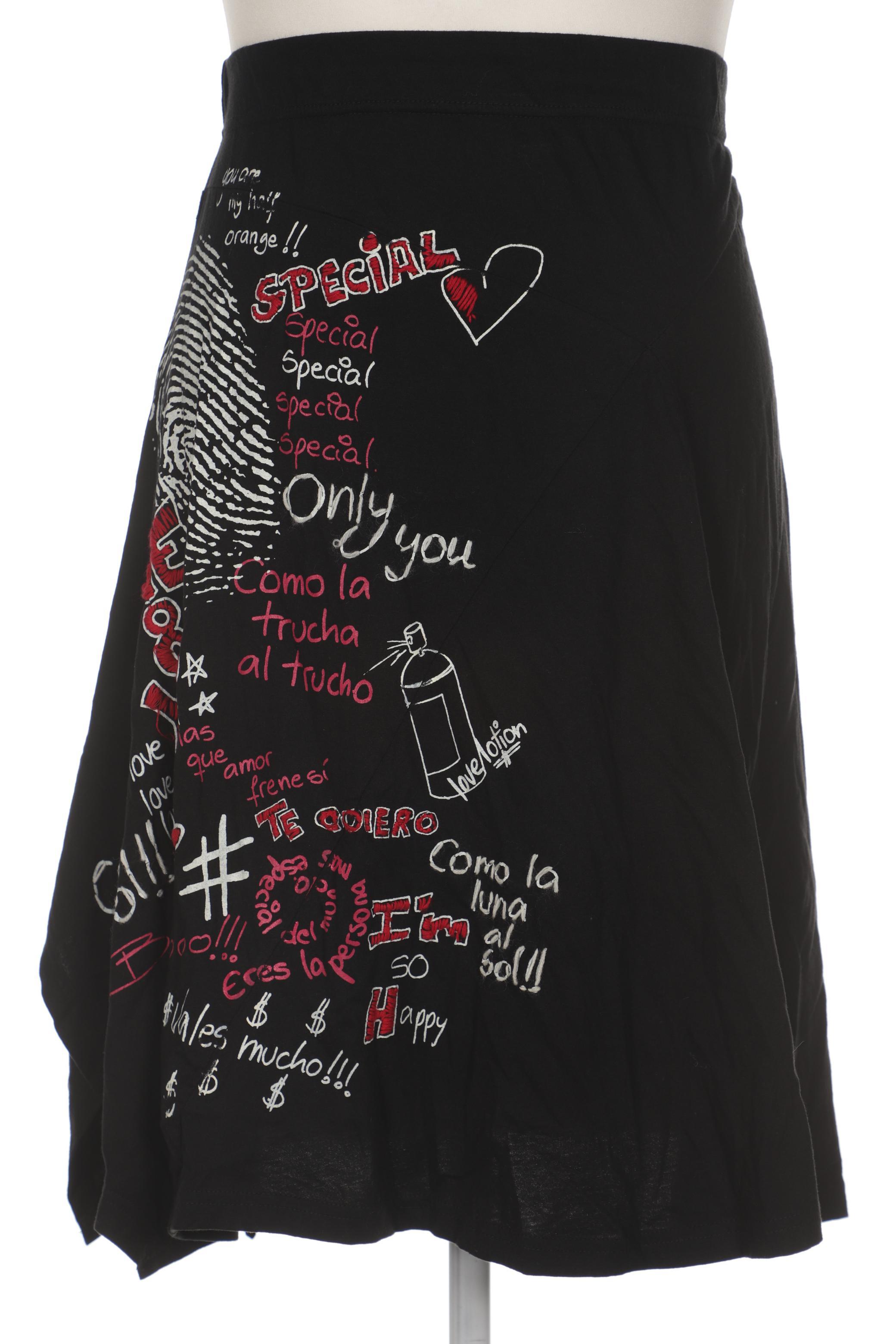 

Desigual Damen Rock, schwarz