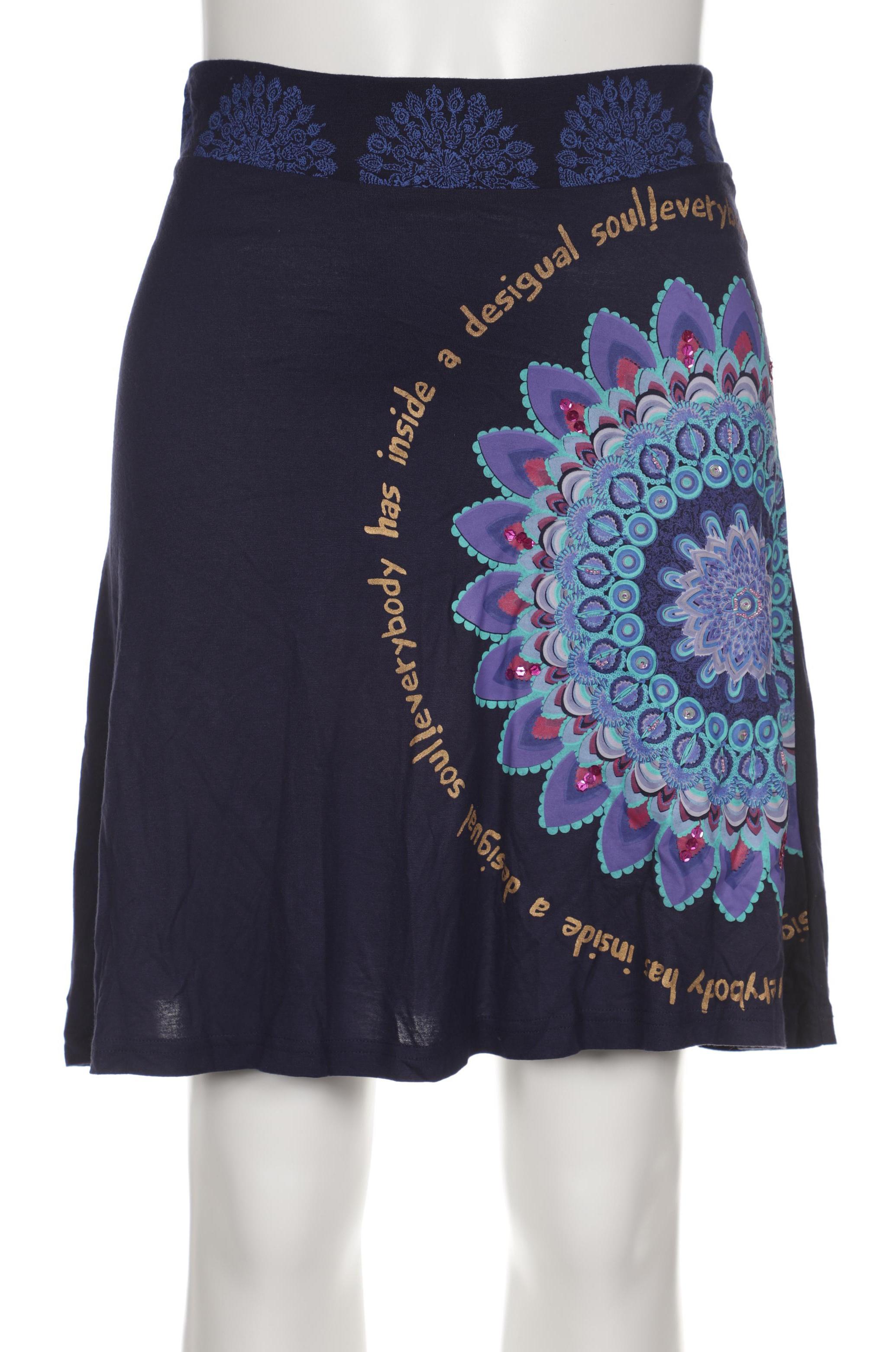 

Desigual Damen Rock, marineblau, Gr. 44