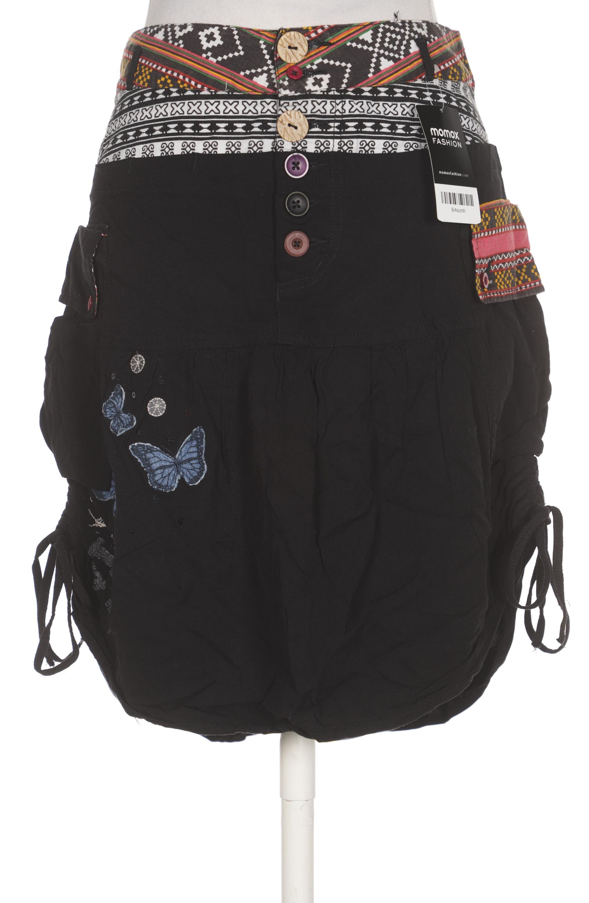 

Desigual Damen Rock, schwarz, Gr. 38