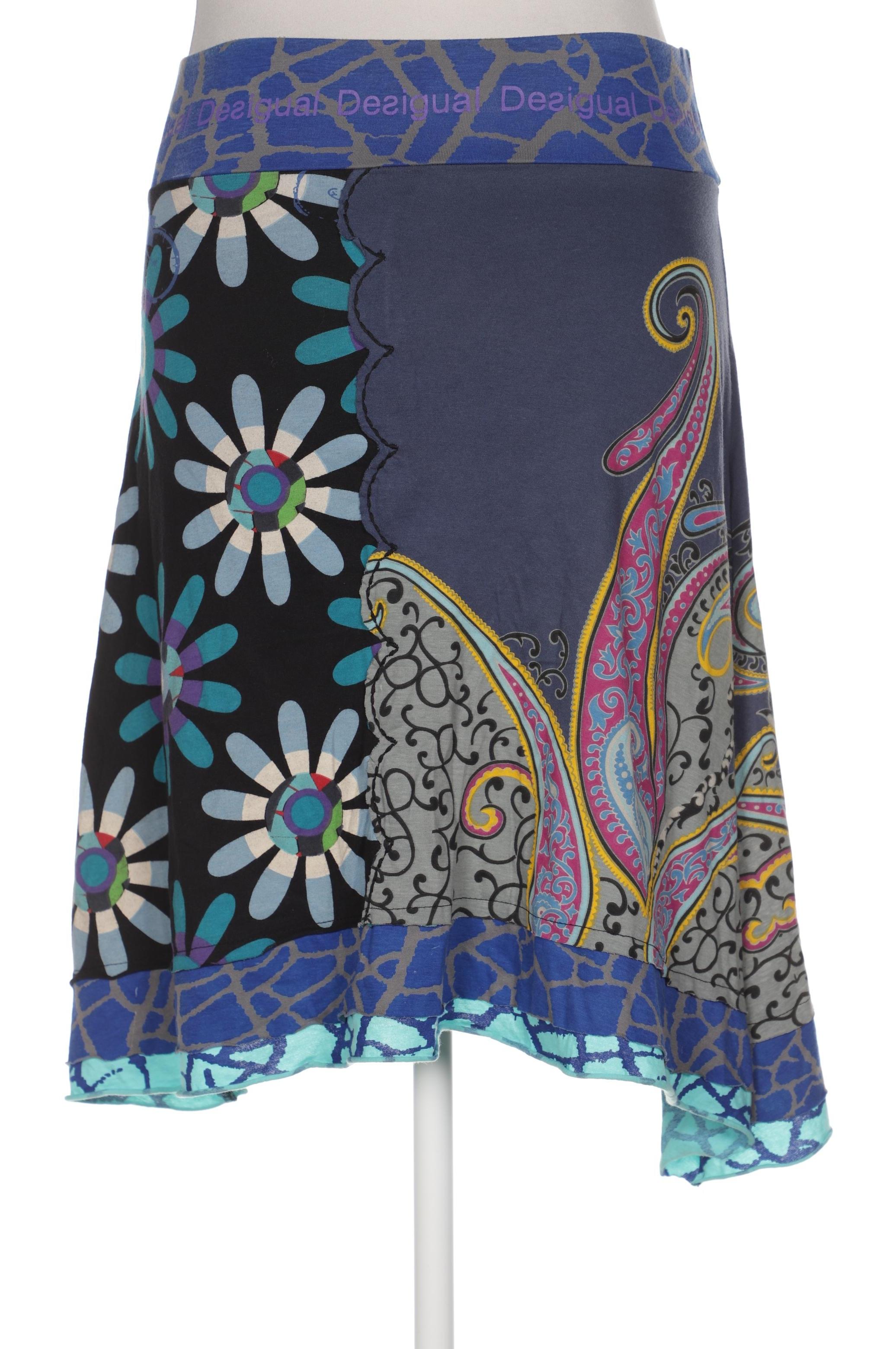 

Desigual Damen Rock, blau, Gr. 42