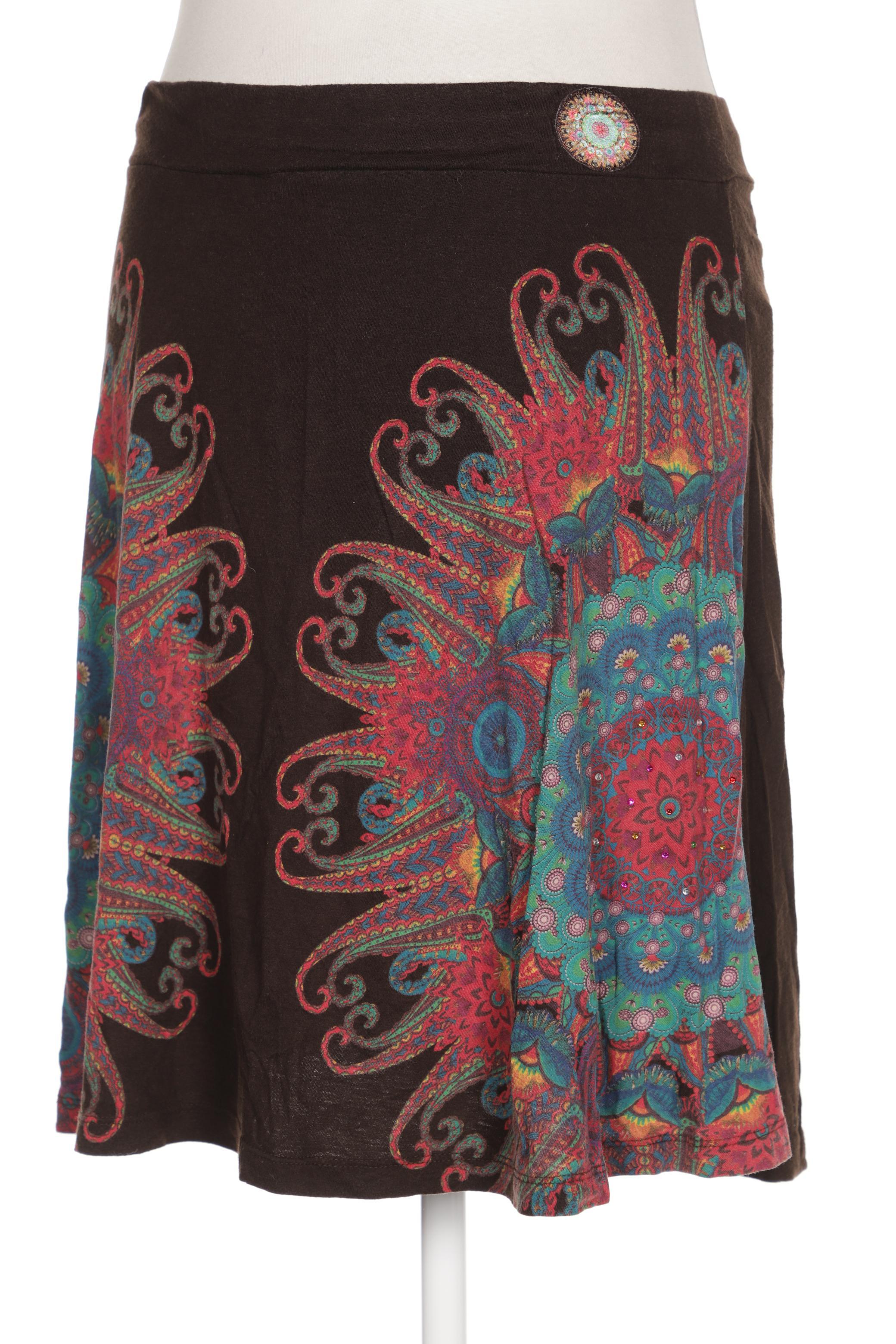 

Desigual Damen Rock, braun, Gr. 44