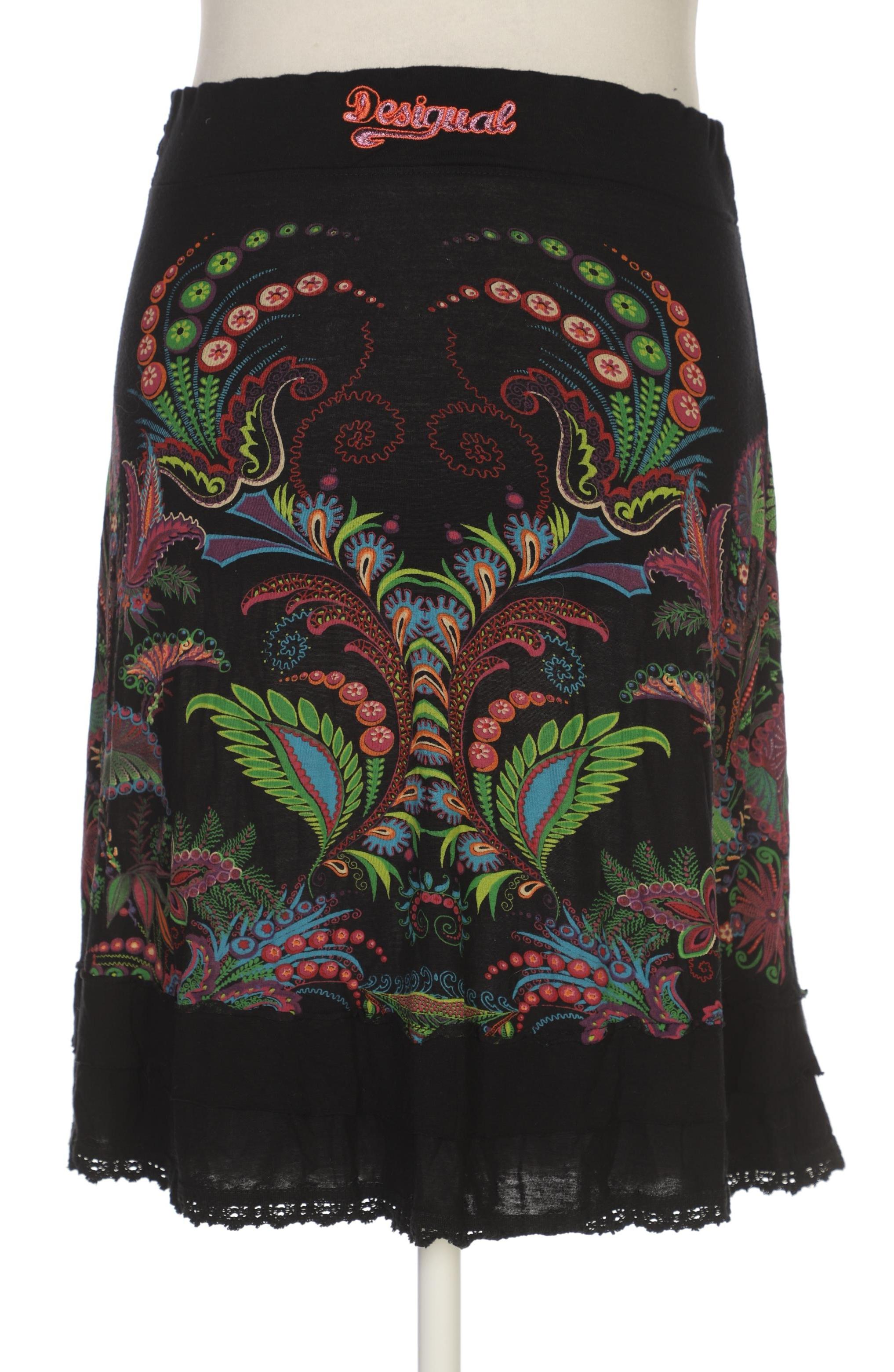 

Desigual Damen Rock, schwarz, Gr. 42