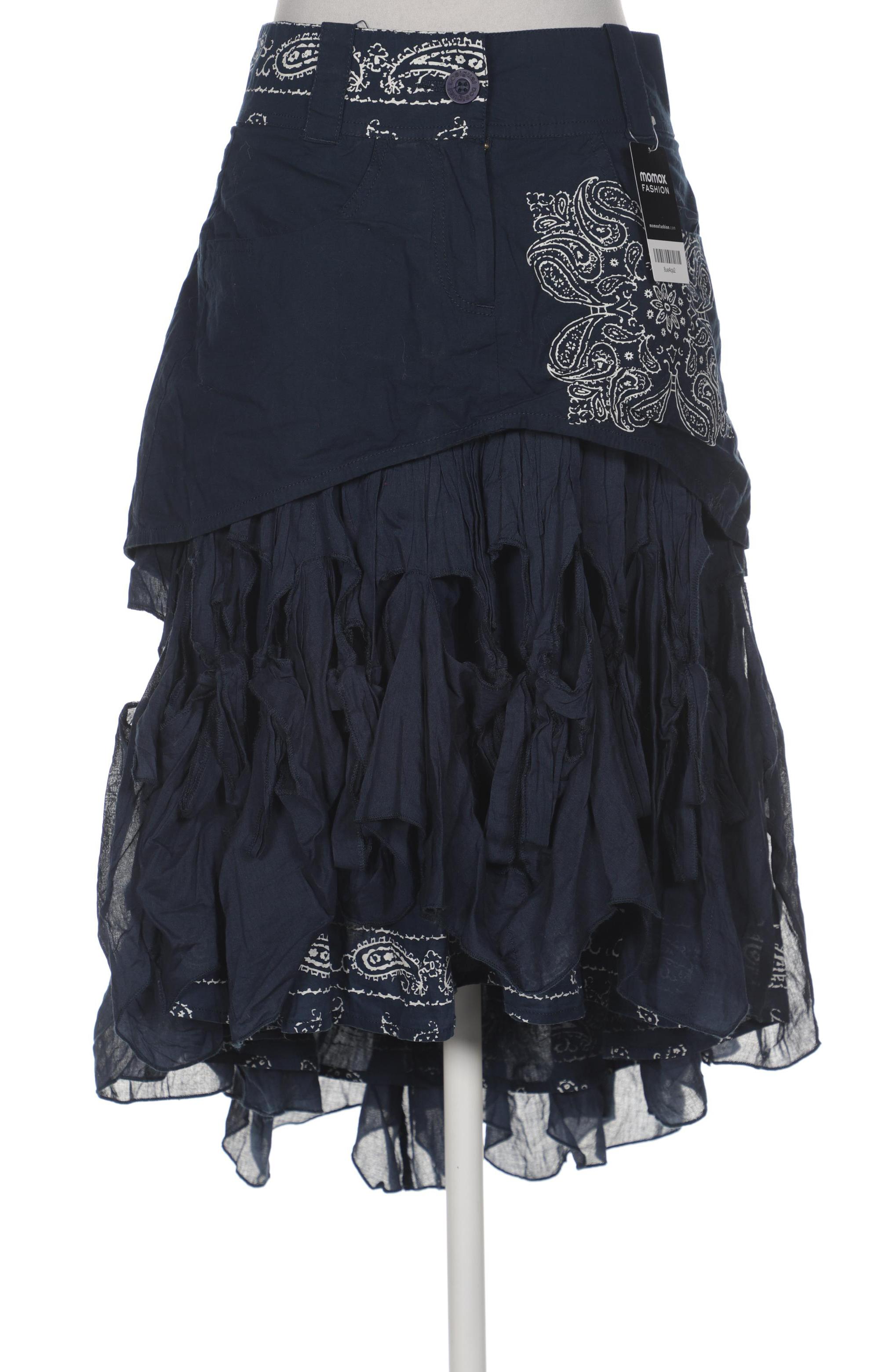 

Desigual Damen Rock, marineblau, Gr. 40