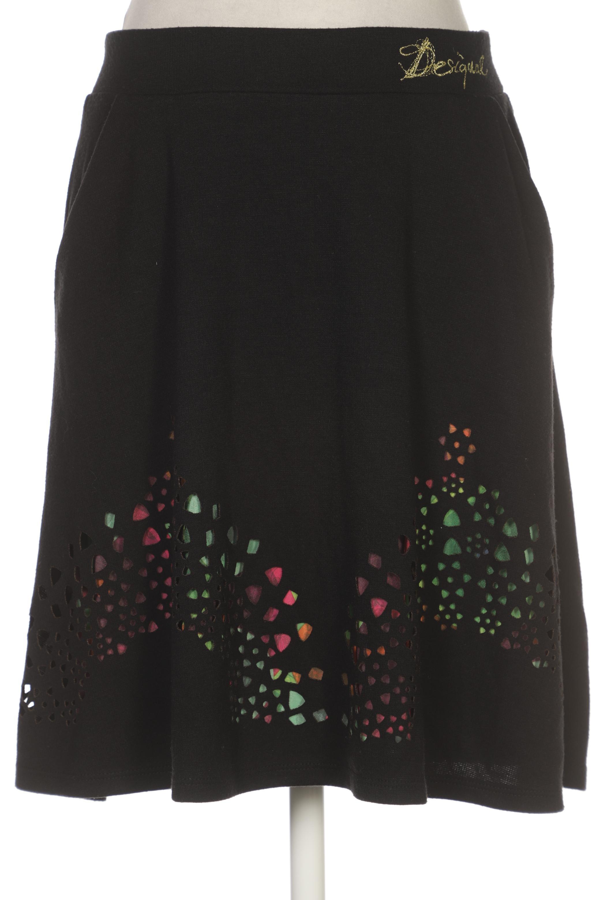 

Desigual Damen Rock, schwarz, Gr. 36