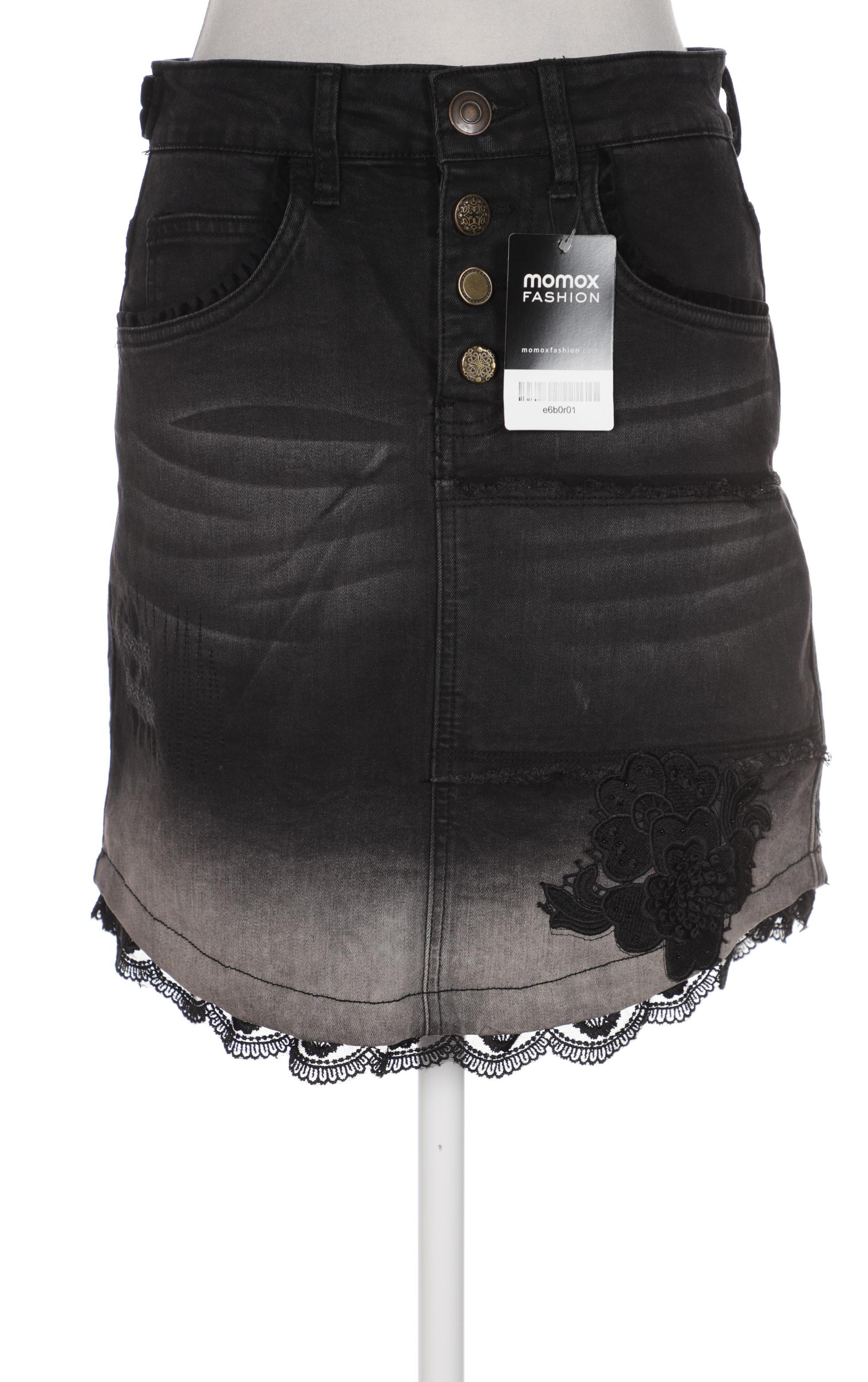 

Desigual Damen Rock, schwarz, Gr. 26