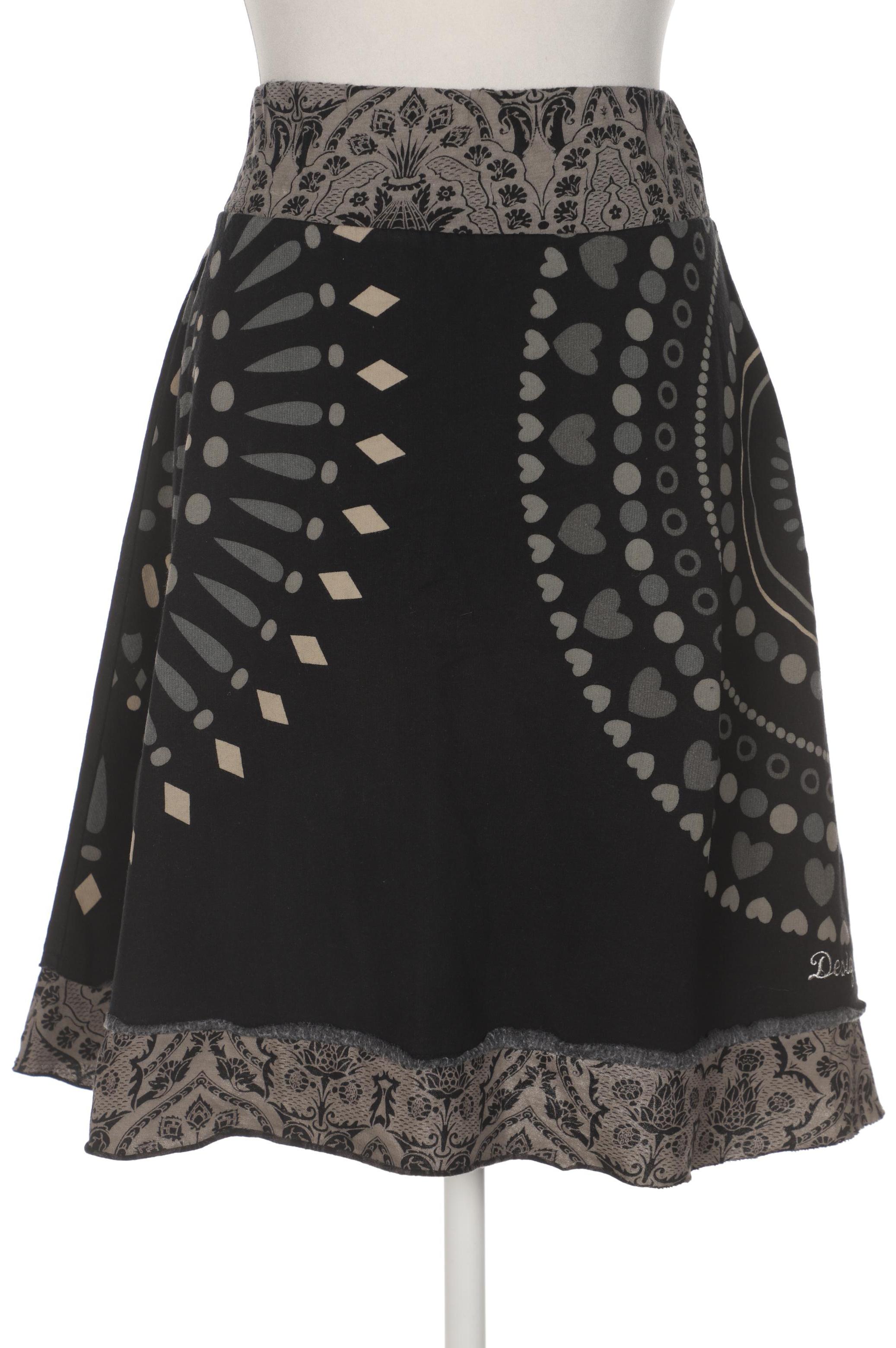 

Desigual Damen Rock, schwarz