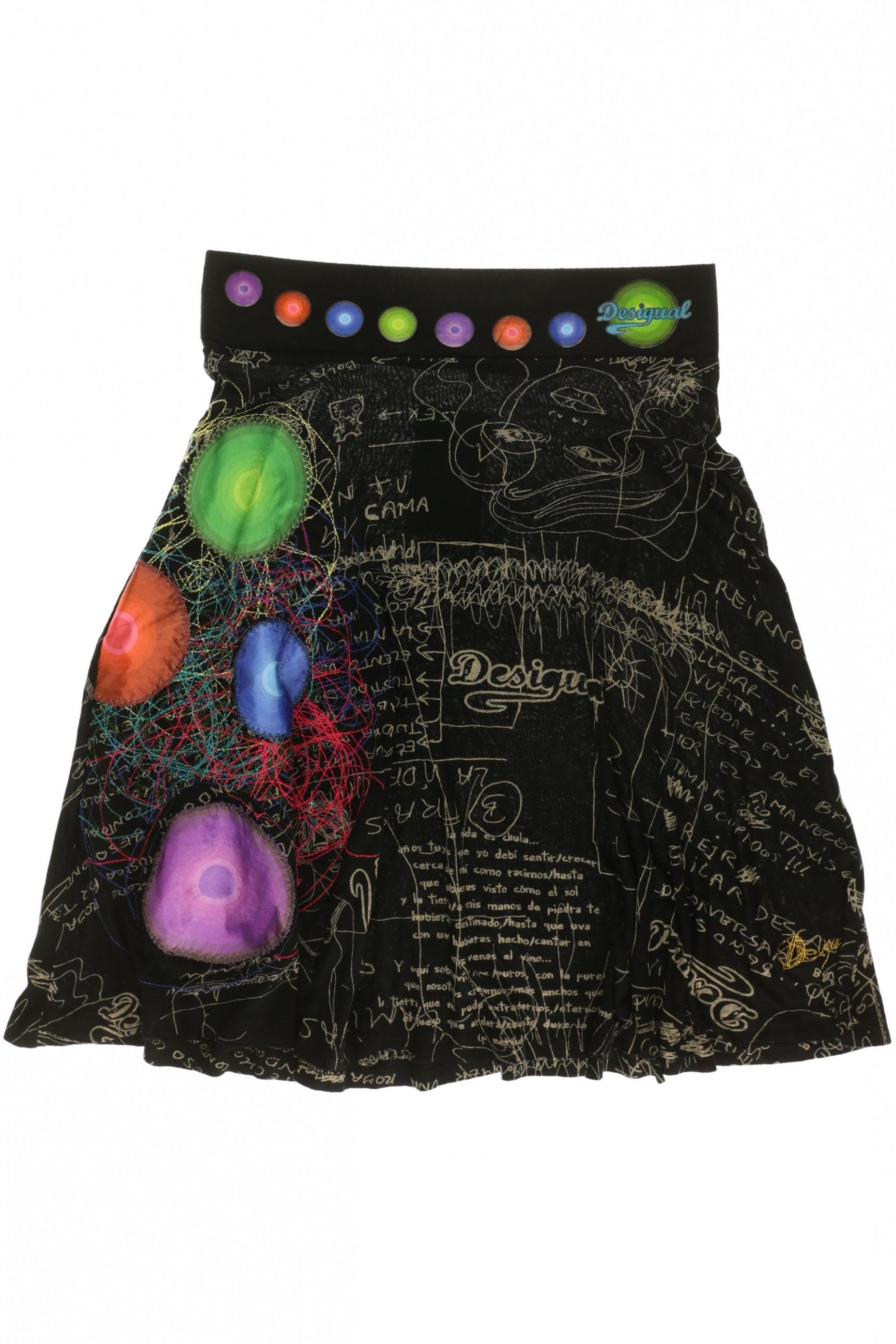 

Desigual Damen Rock, schwarz, Gr.