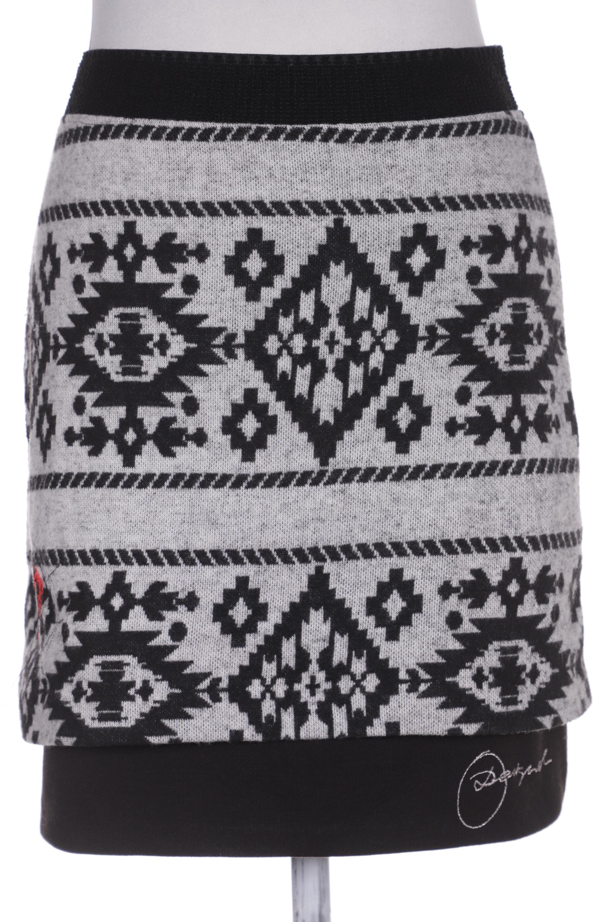 

Desigual Damen Rock, grau, Gr. 36