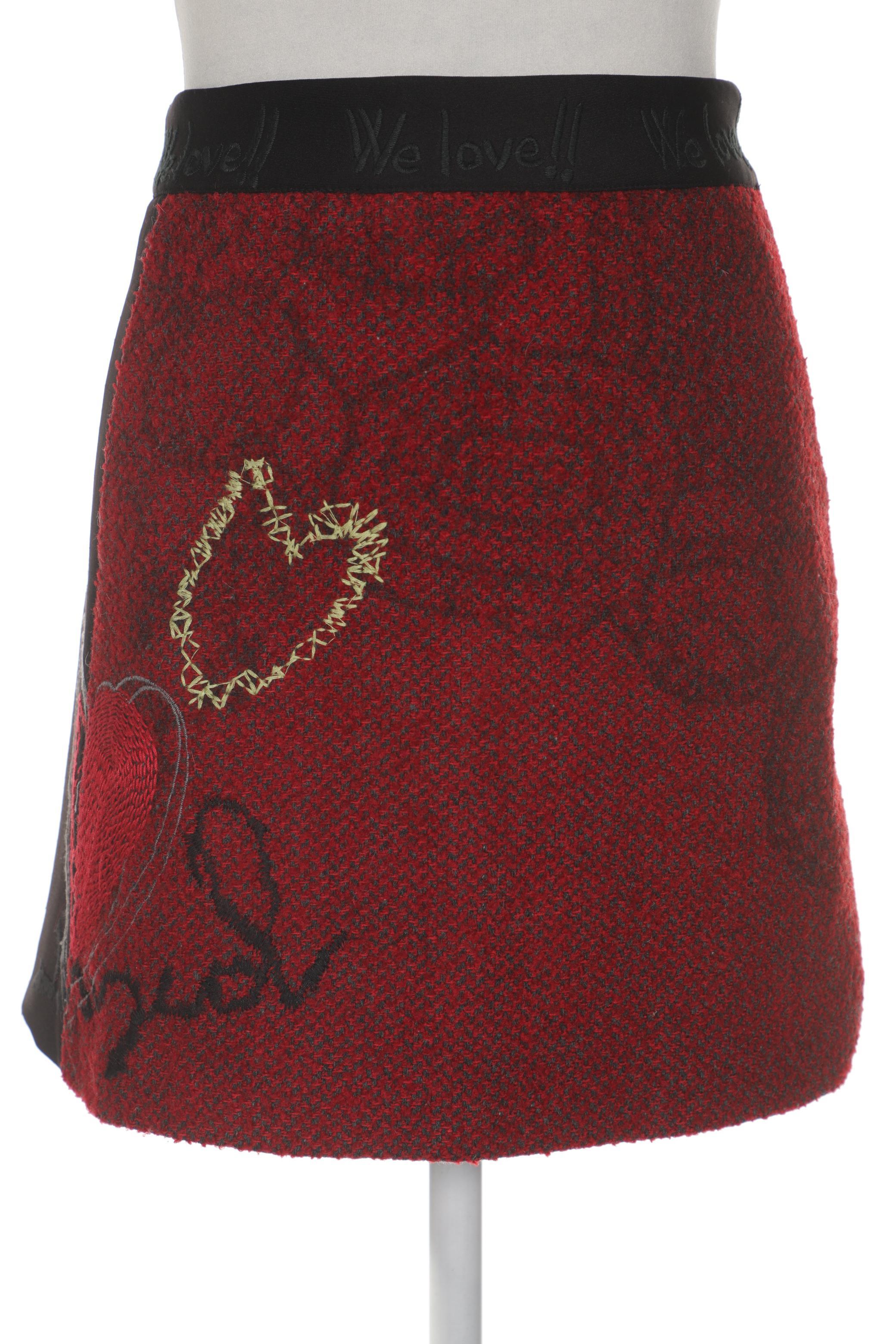 

Desigual Damen Rock, rot