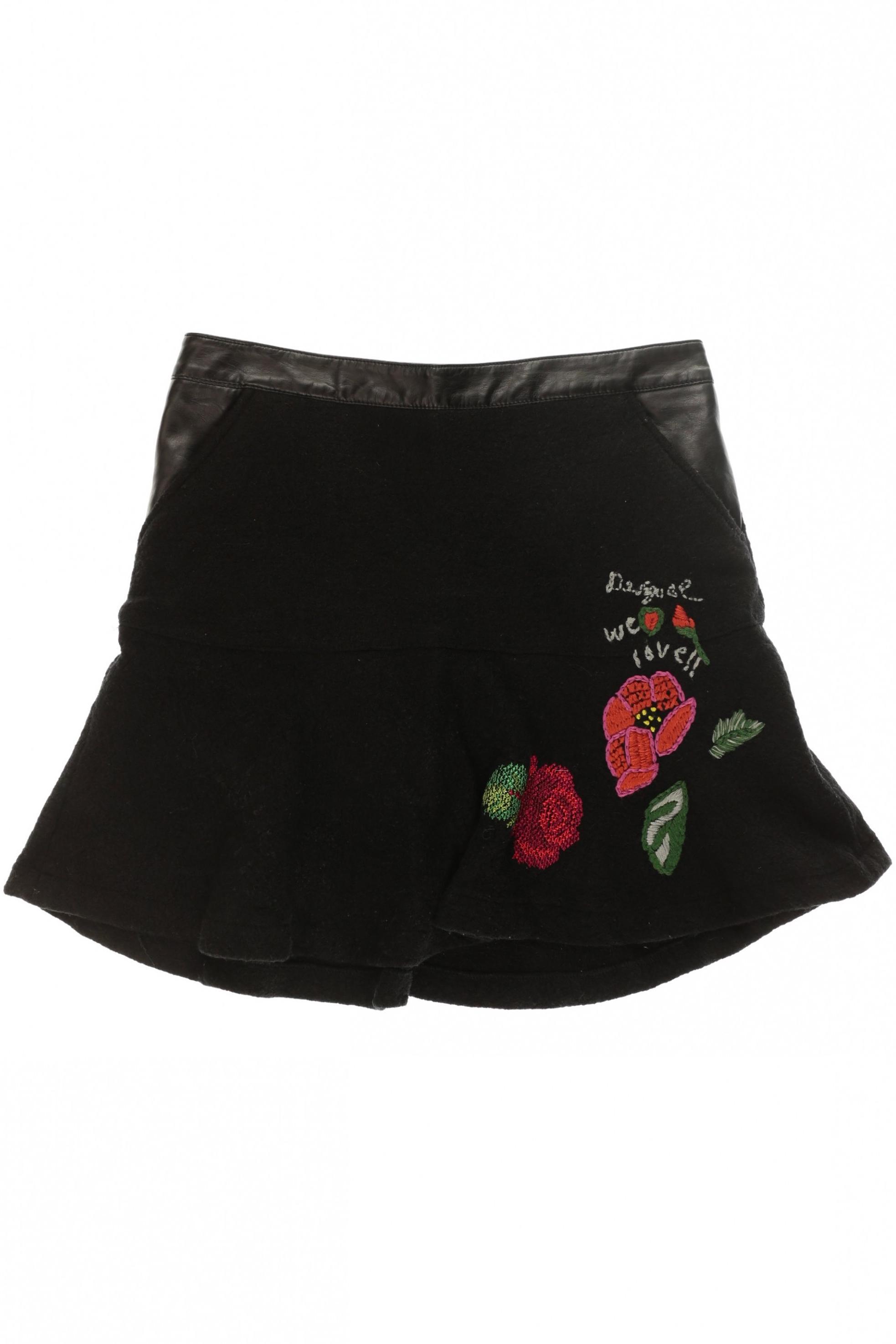 

Desigual Damen Rock, schwarz, Gr. 40
