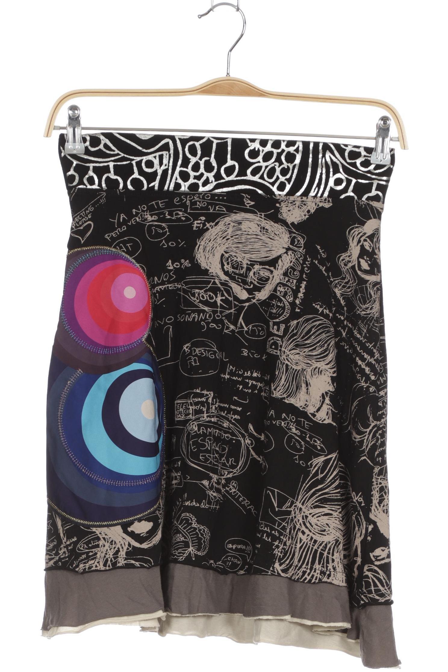 

Desigual Damen Rock, schwarz, Gr.