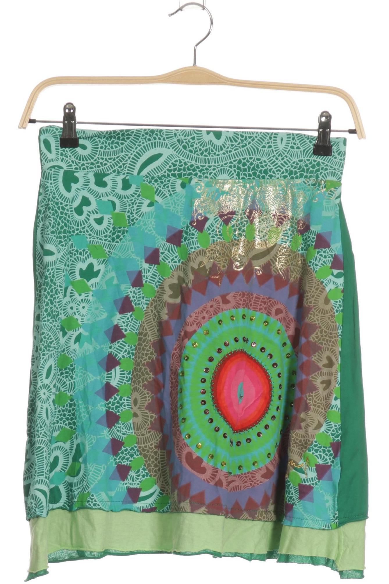 

Desigual Damen Rock, grün, Gr.