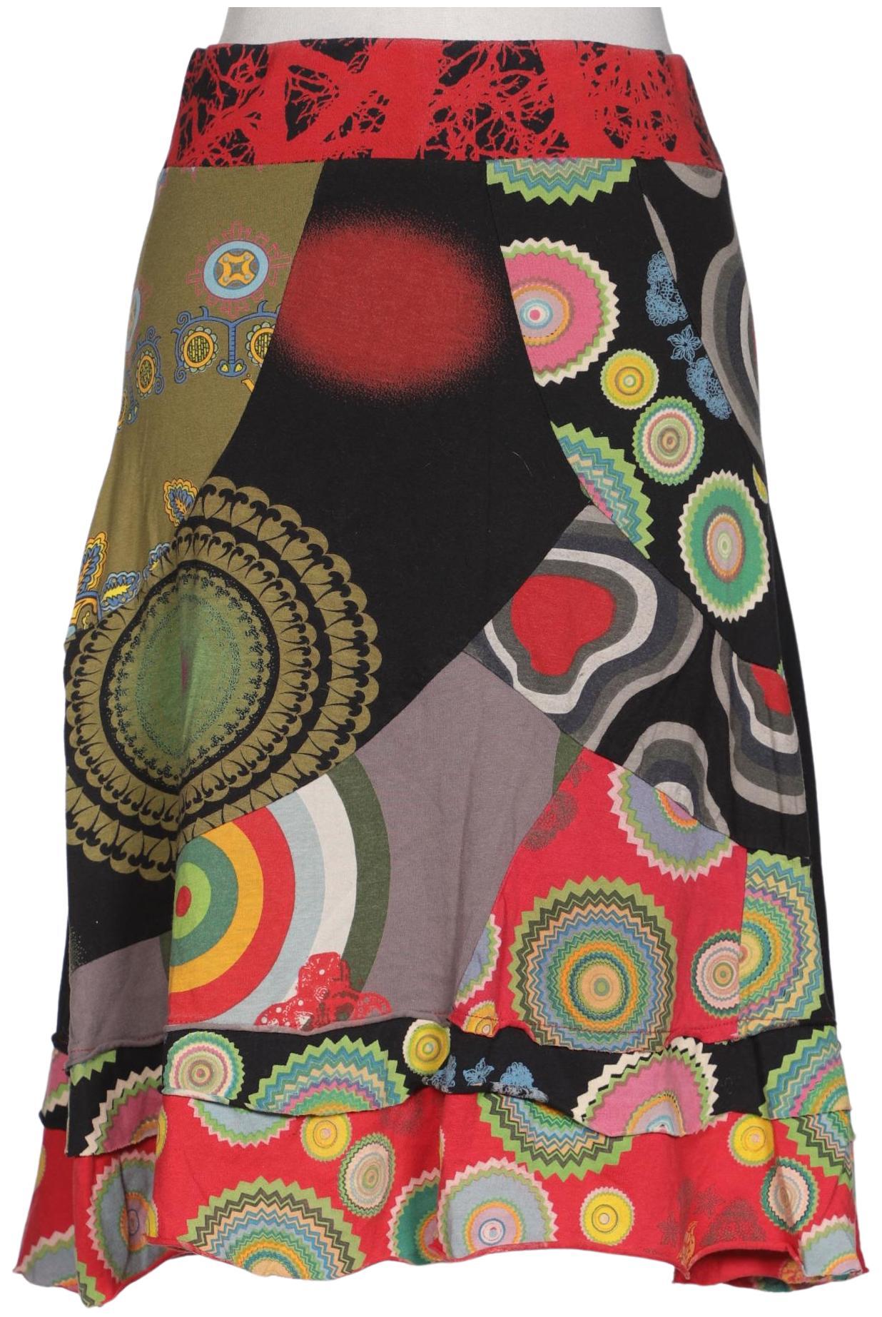 

Desigual Damen Rock, mehrfarbig, Gr. 34