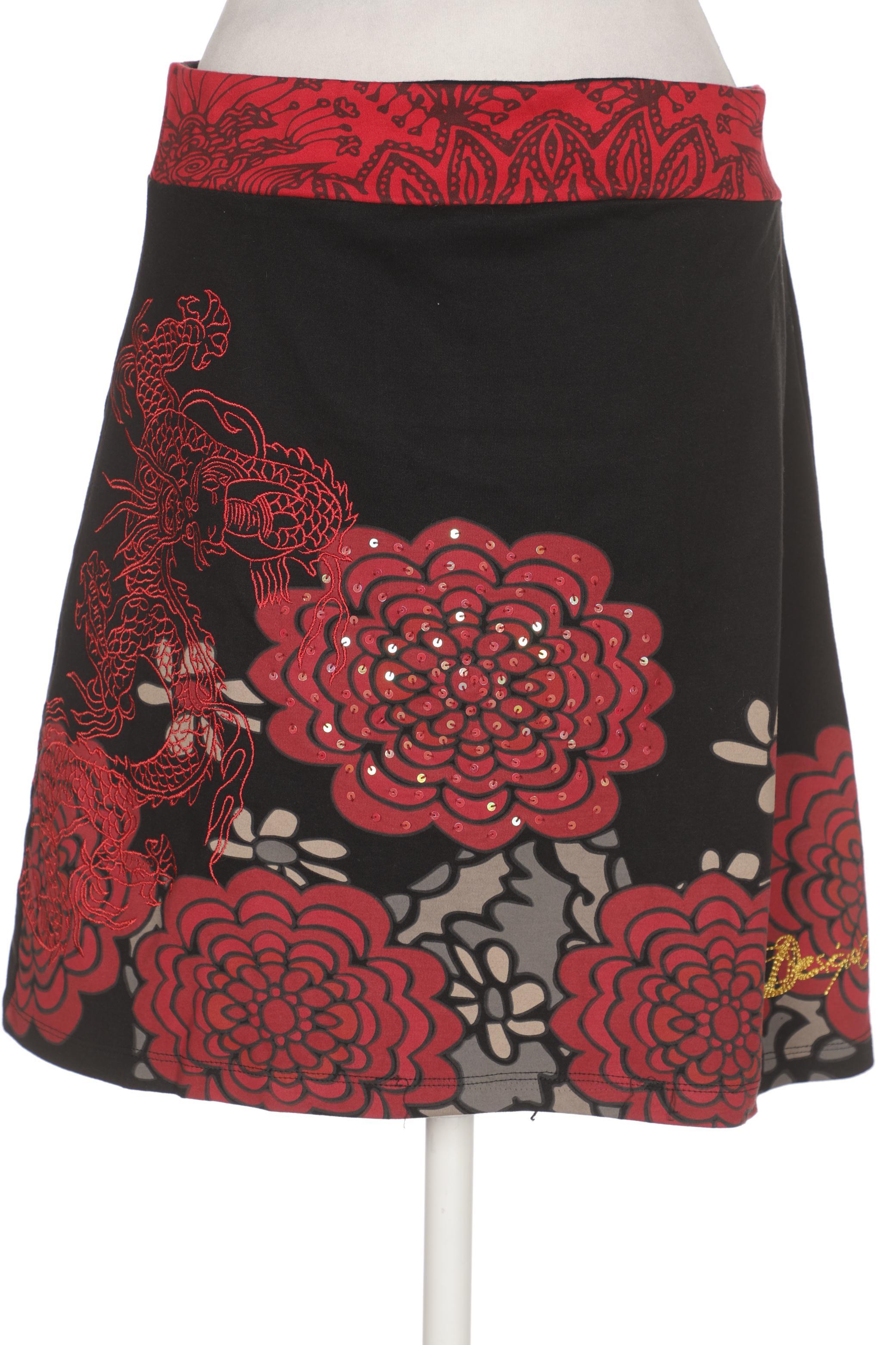 

Desigual Damen Rock, schwarz, Gr. 38