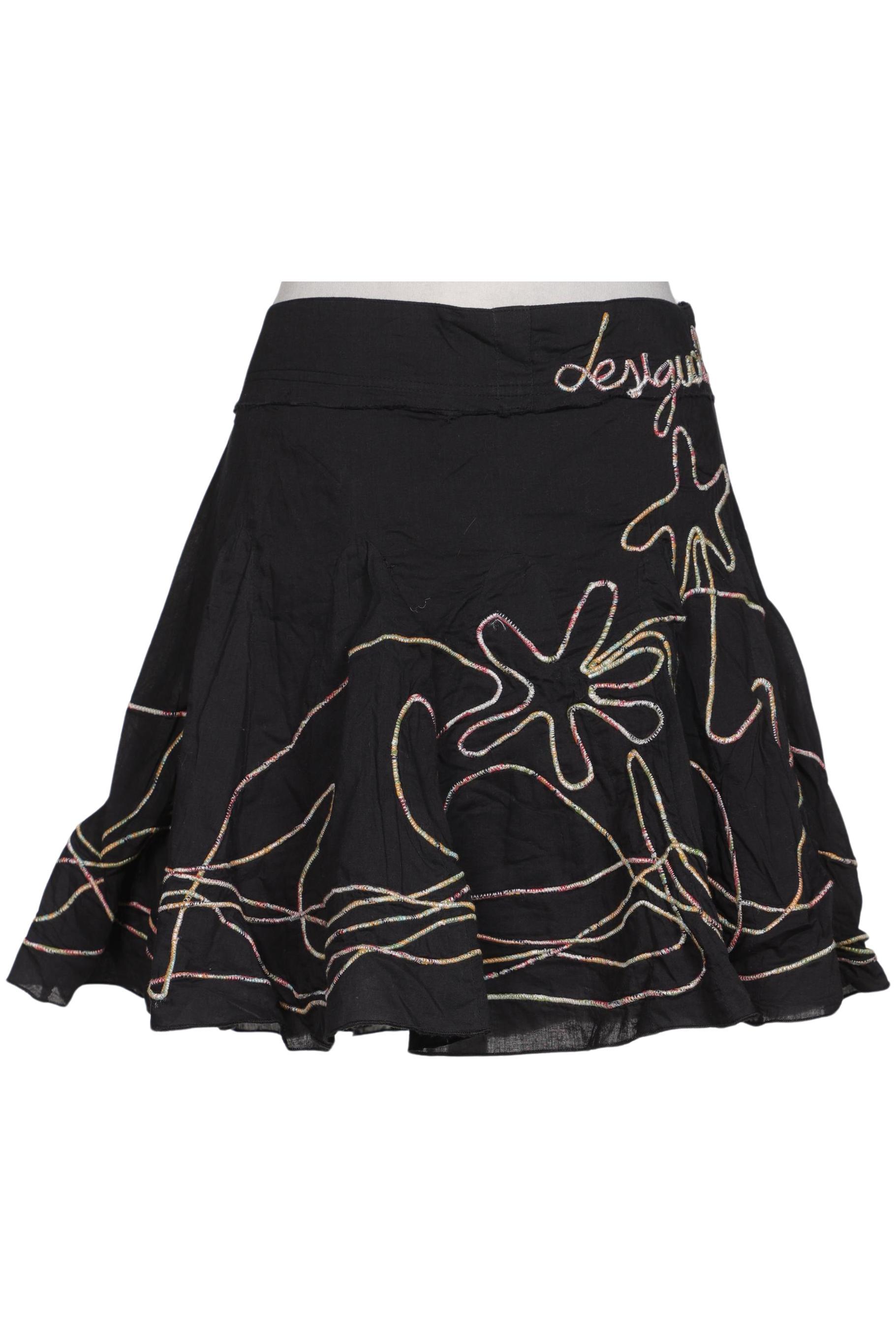 

Desigual Damen Rock, schwarz, Gr. 38