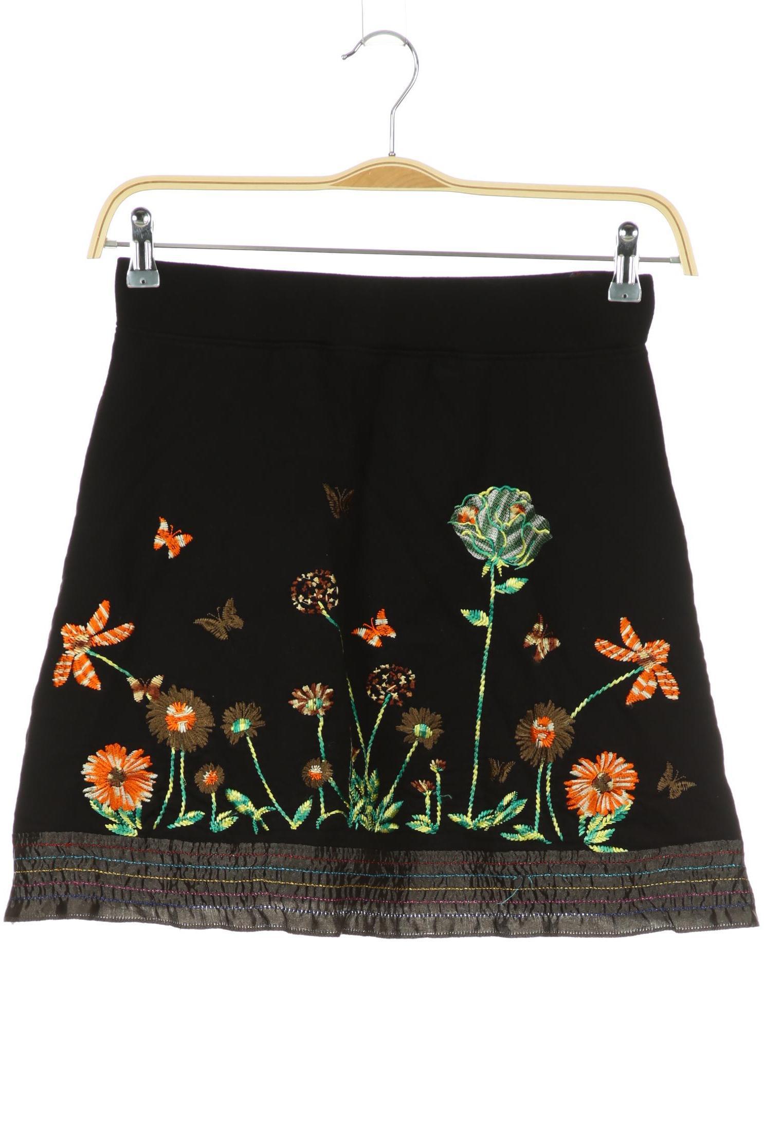 

Desigual Damen Rock, schwarz, Gr.