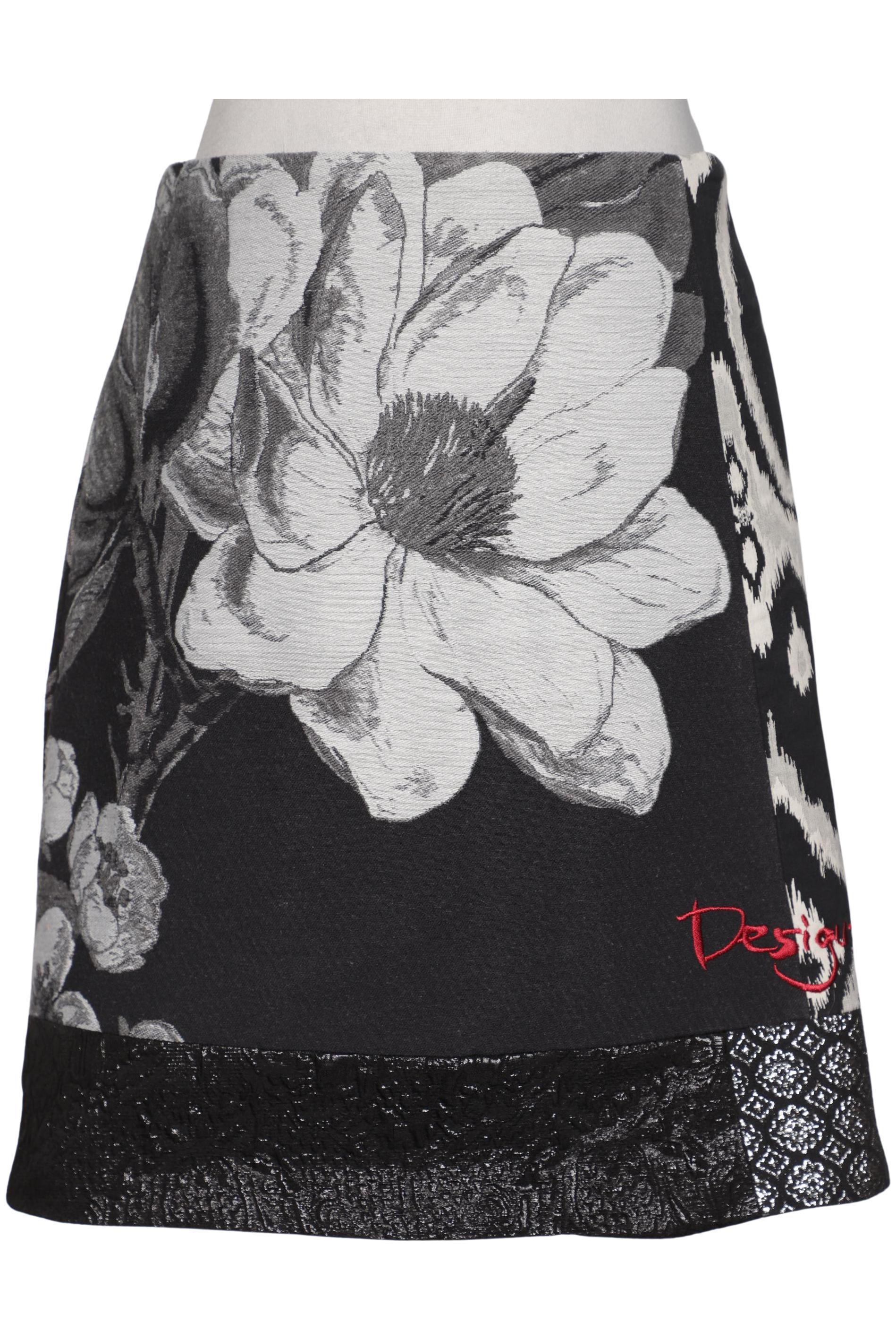 

Desigual Damen Rock, schwarz, Gr. 38