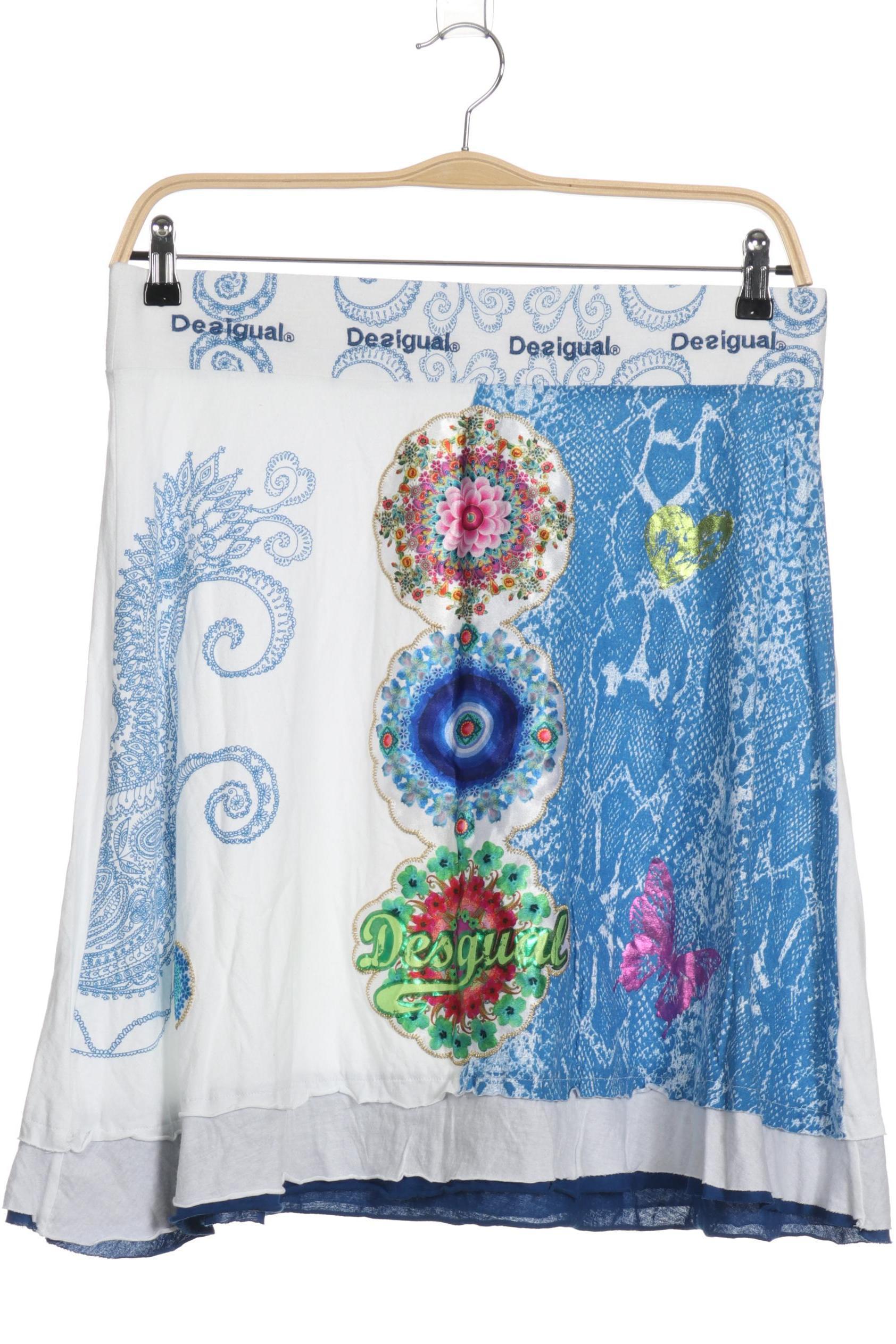 

Desigual Damen Rock, blau, Gr.