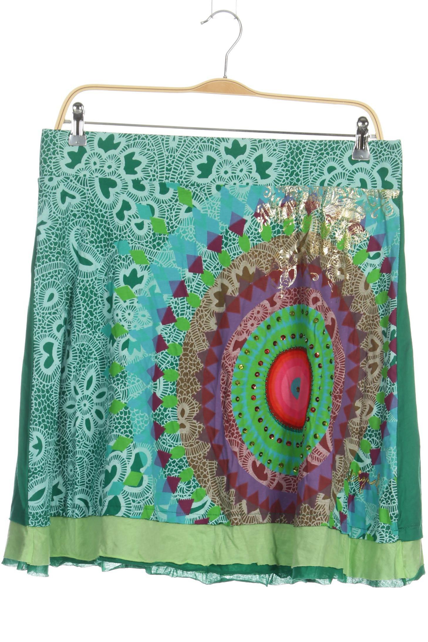 

Desigual Damen Rock, grün, Gr.