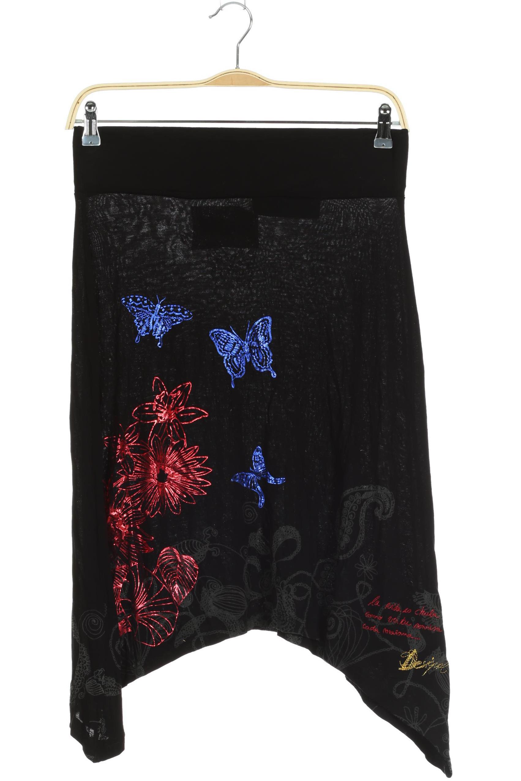 

Desigual Damen Rock, schwarz, Gr.