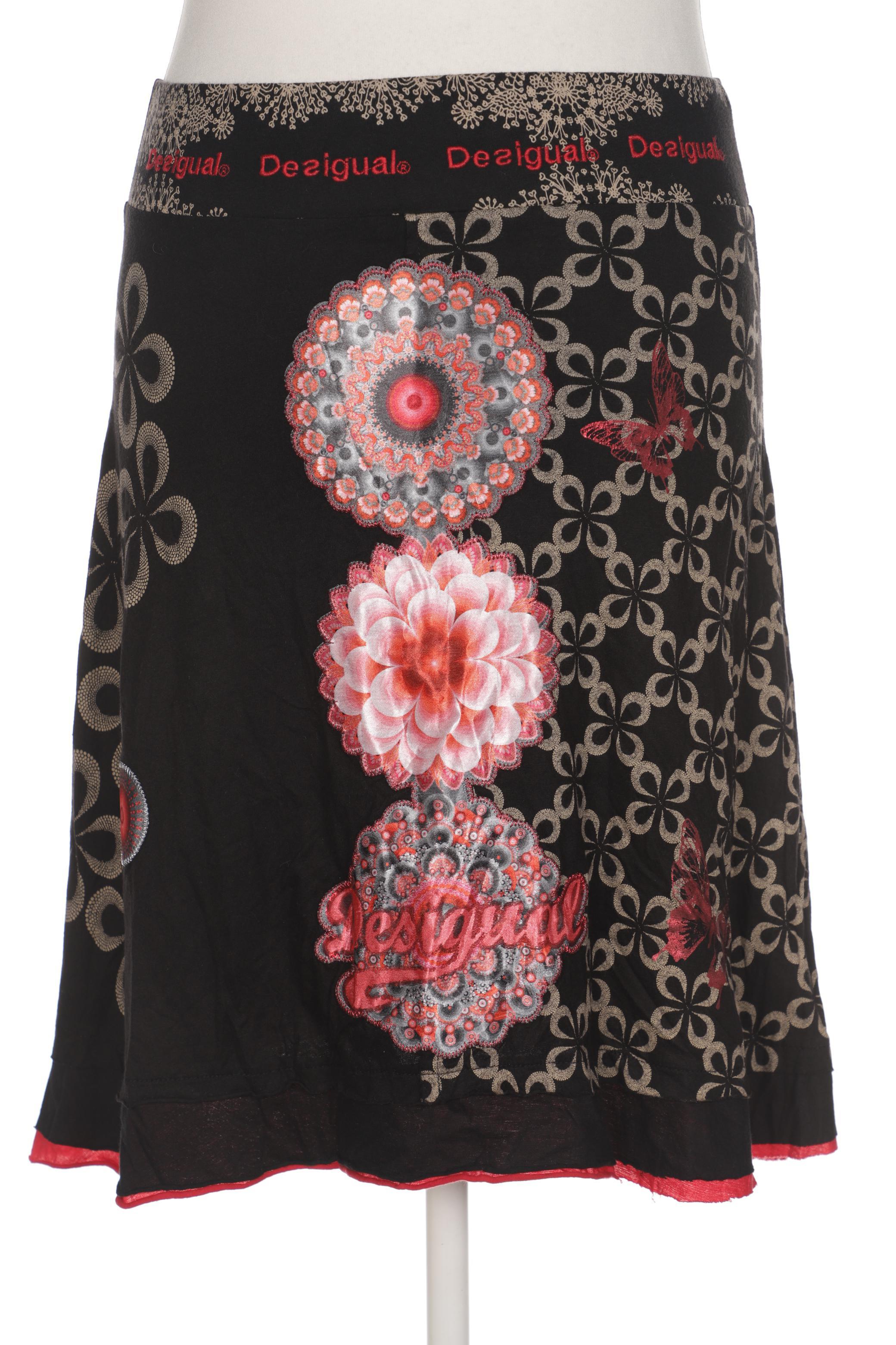 

Desigual Damen Rock, schwarz, Gr. 42