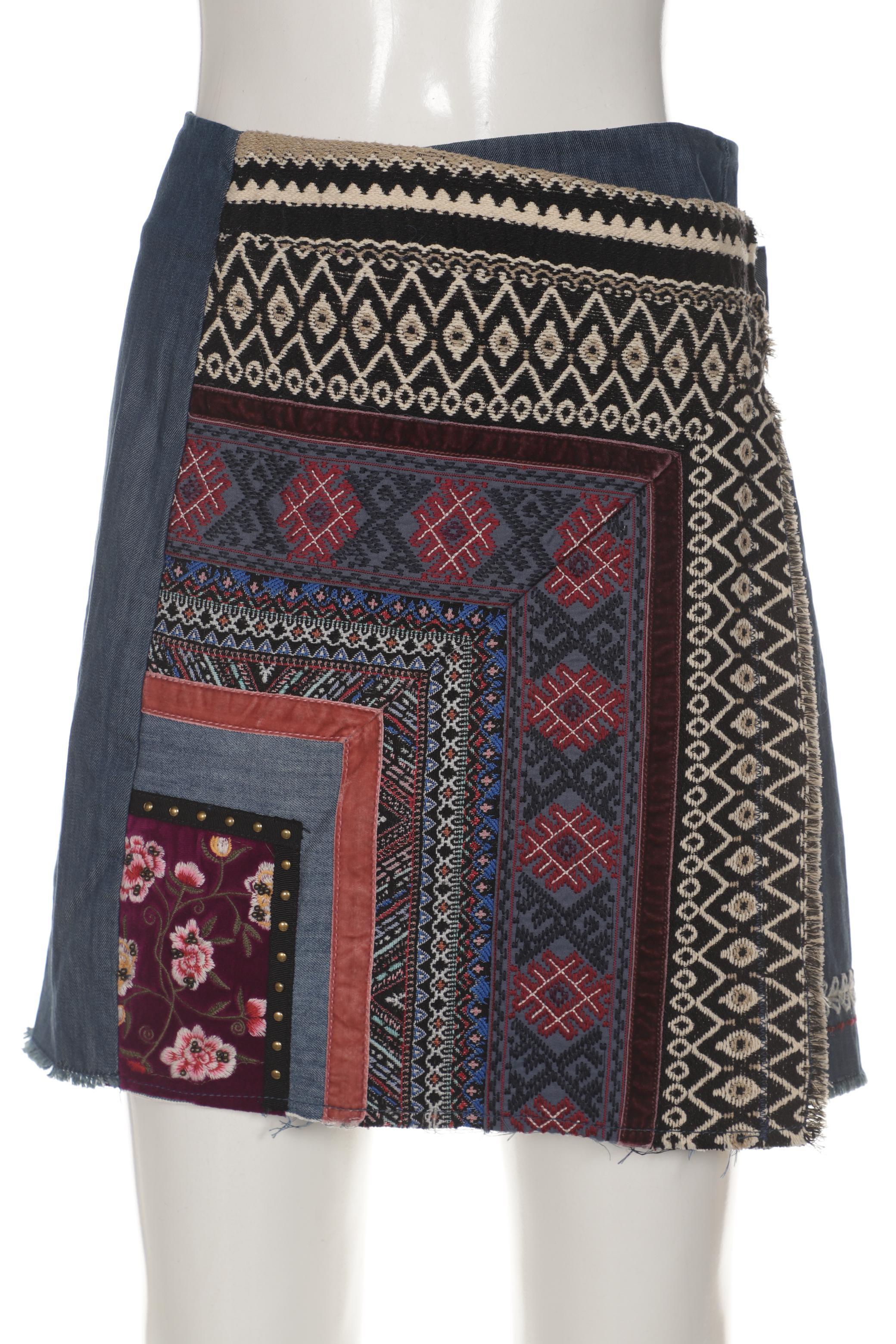 

Desigual Damen Rock, blau, Gr. 26