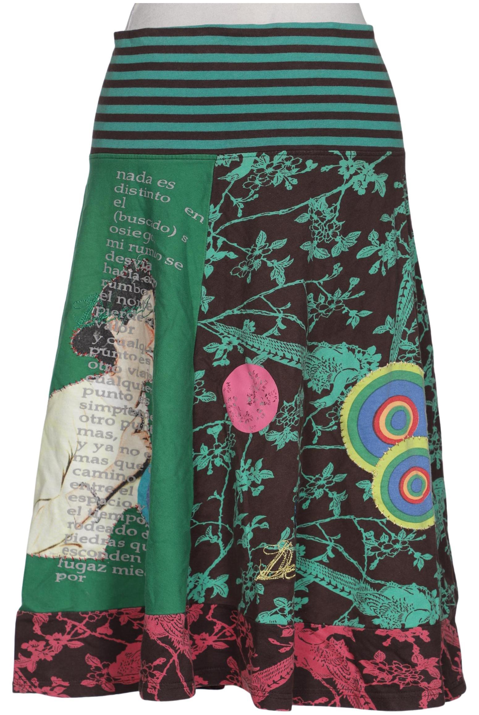 

Desigual Damen Rock, grün, Gr. 38