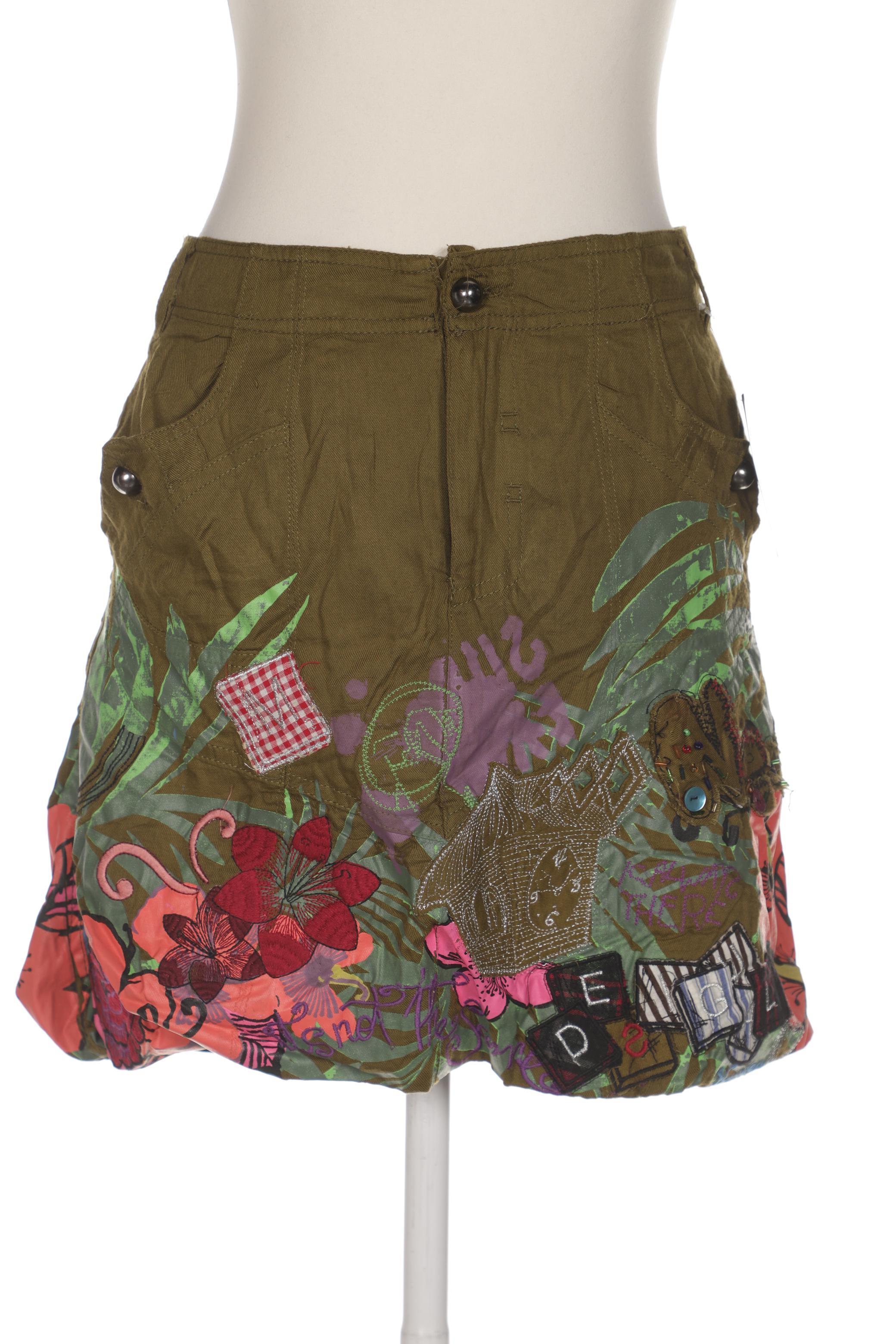 

Desigual Damen Rock, grün