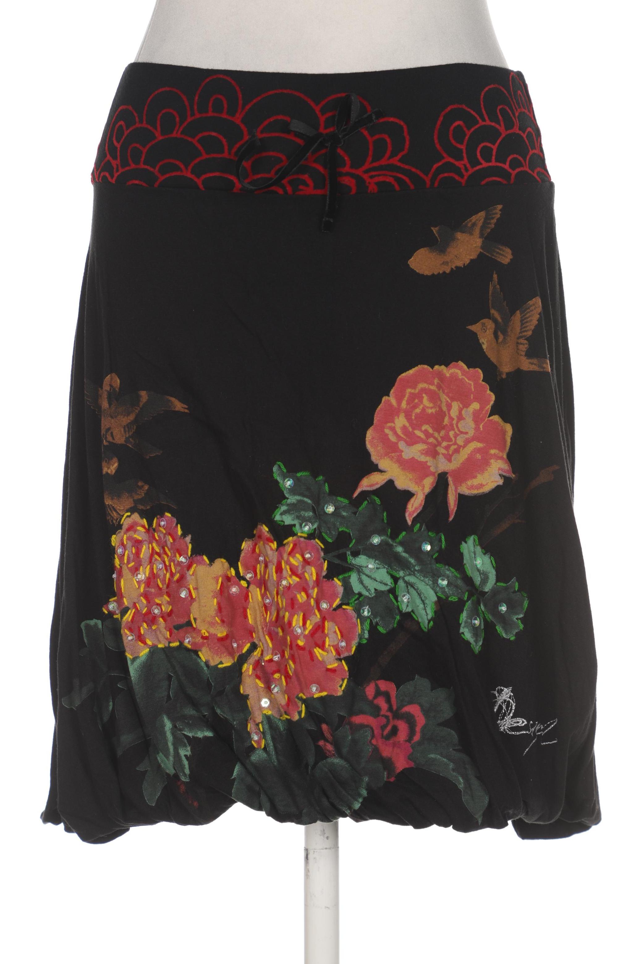 

Desigual Damen Rock, schwarz, Gr. 36