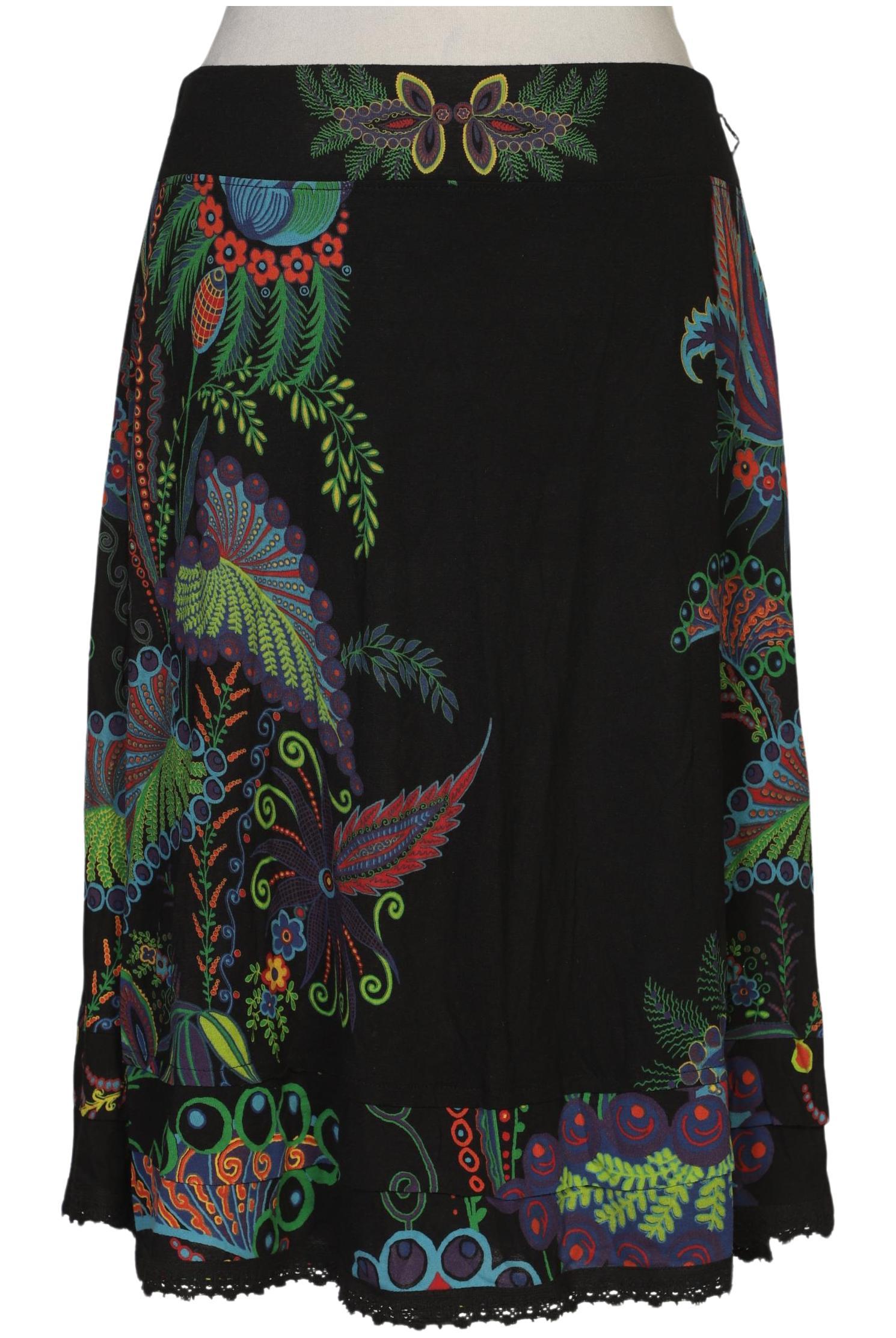 

Desigual Damen Rock, schwarz, Gr. 38