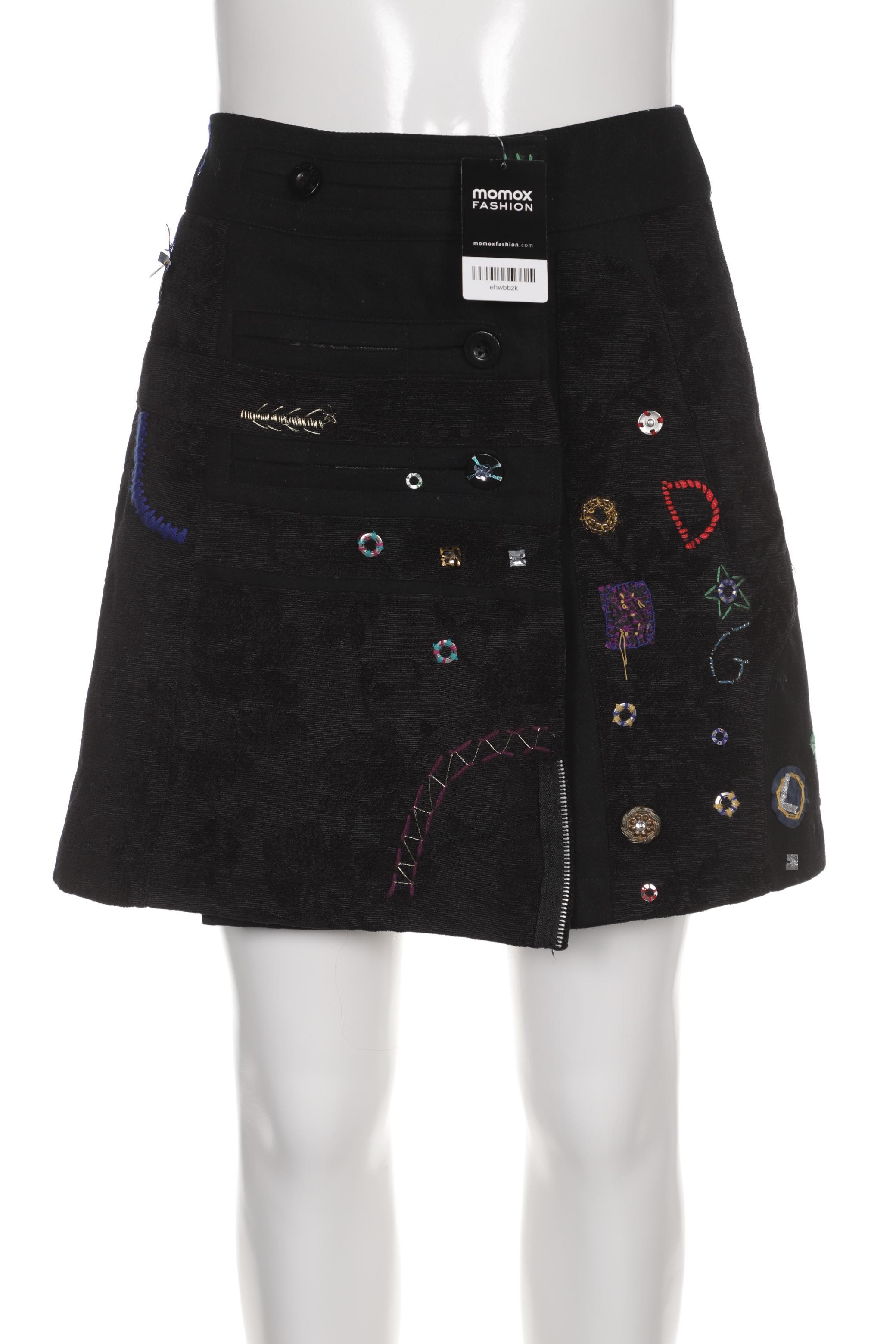 

Desigual Damen Rock, schwarz, Gr. 44