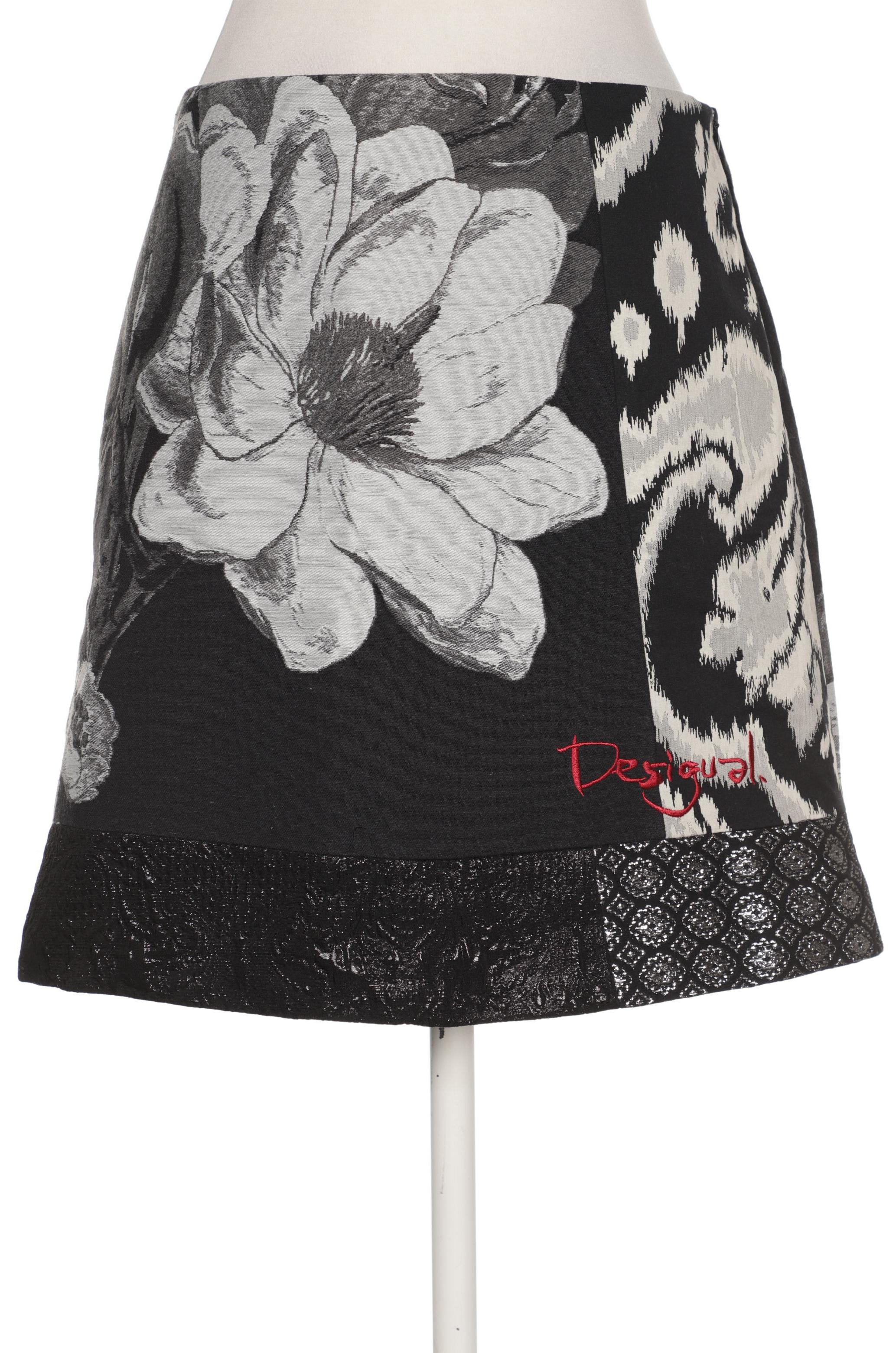 

Desigual Damen Rock, schwarz, Gr. 38