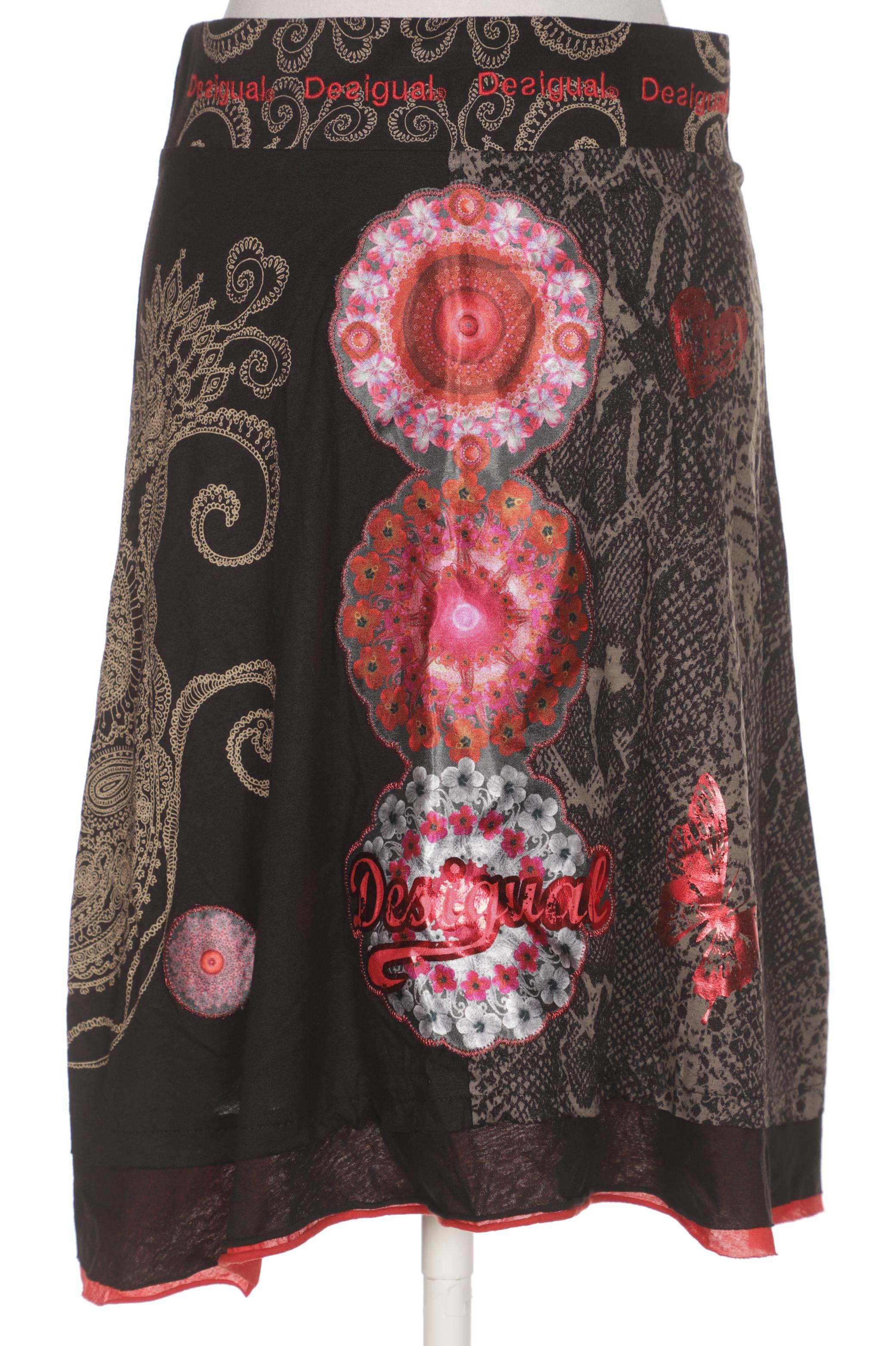 

Desigual Damen Rock, schwarz, Gr. 36