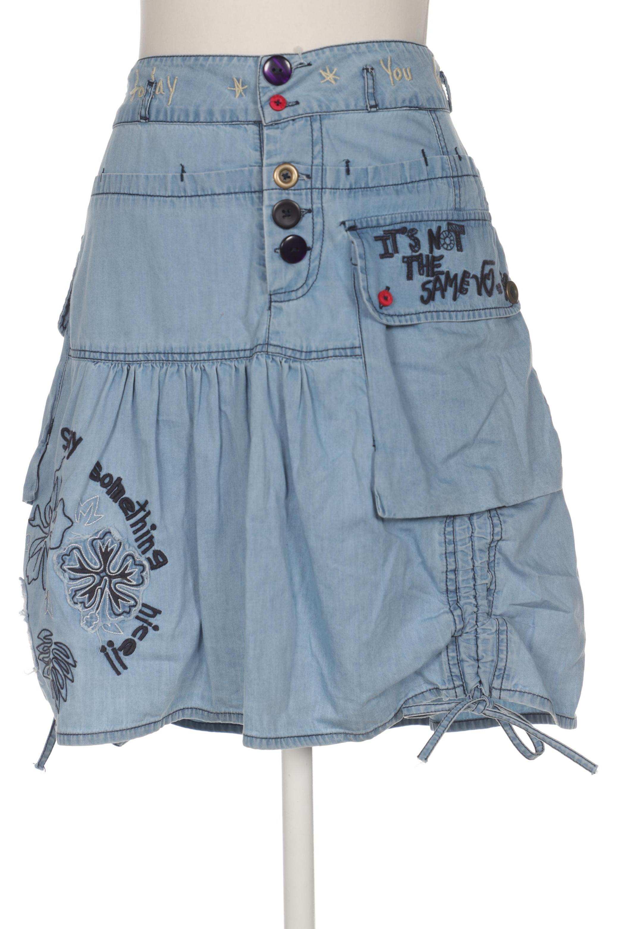 

Desigual Damen Rock, hellblau