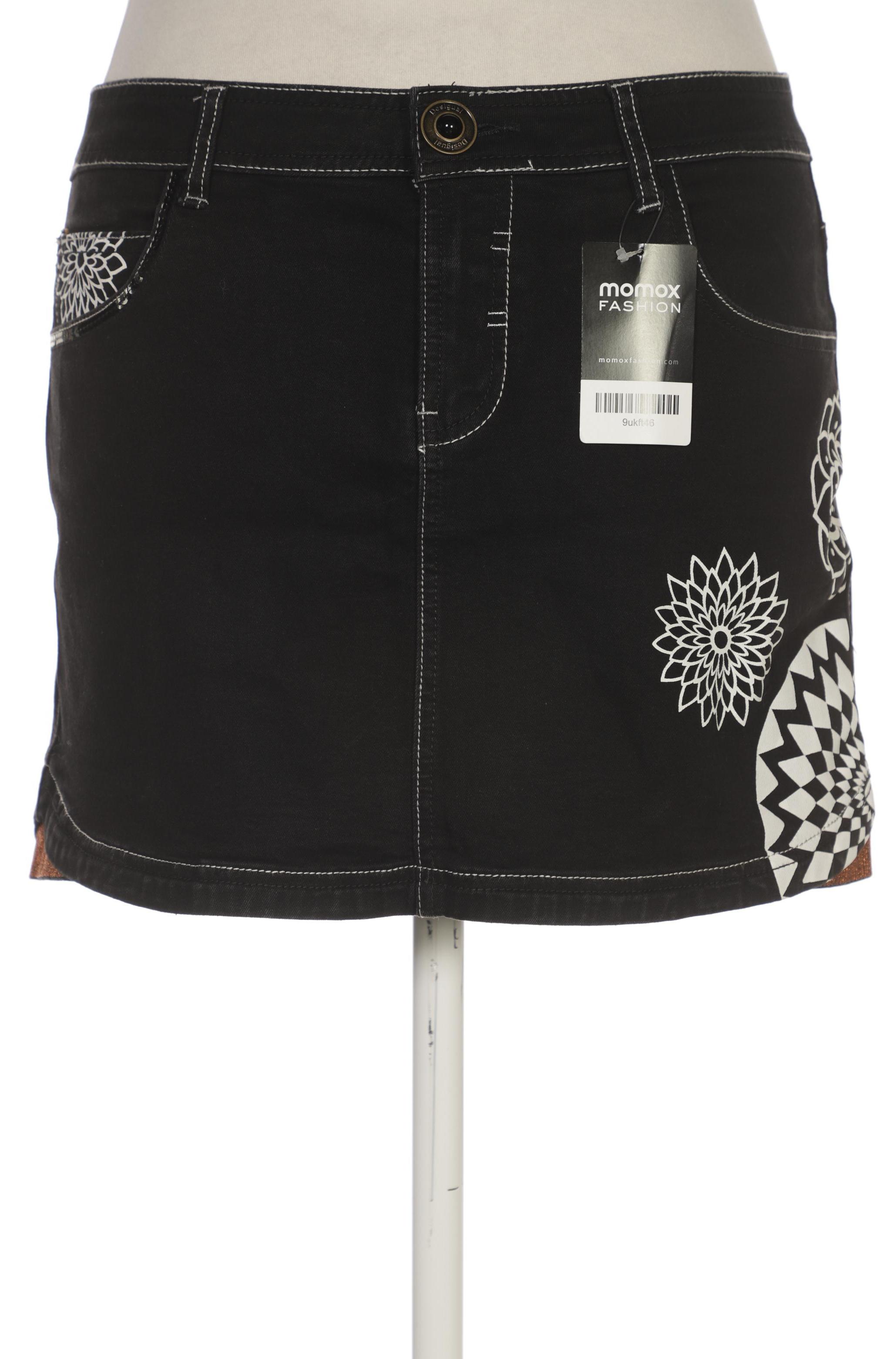 

Desigual Damen Rock, schwarz, Gr. 42